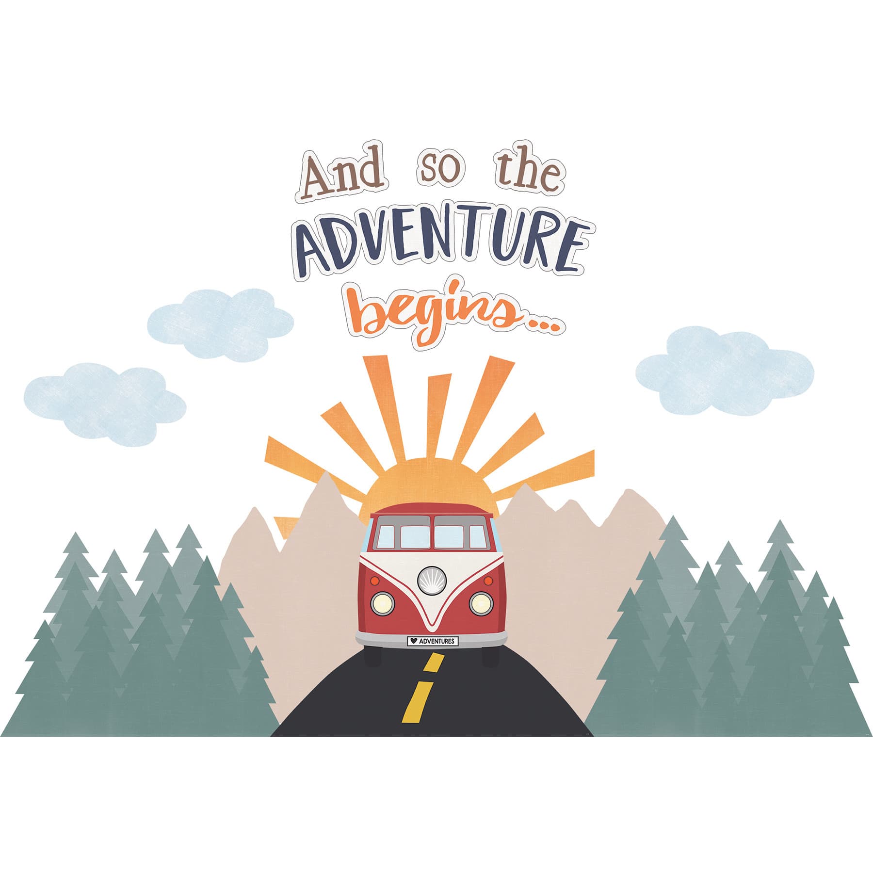 Teacher Created Resources® Moving Mountains Adventure Bulletin Board Set