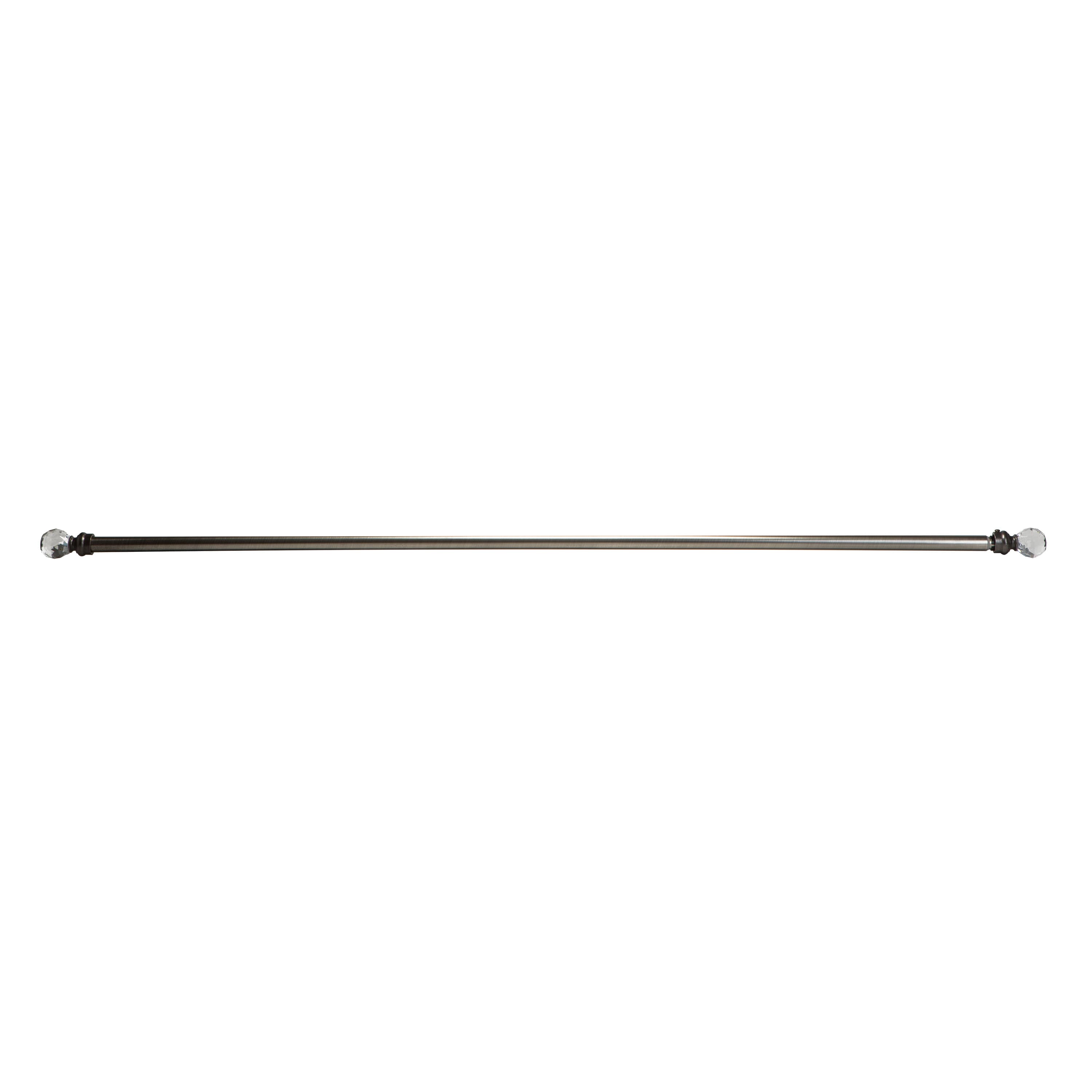 Home Details Crystal Ball Curtain Rod
