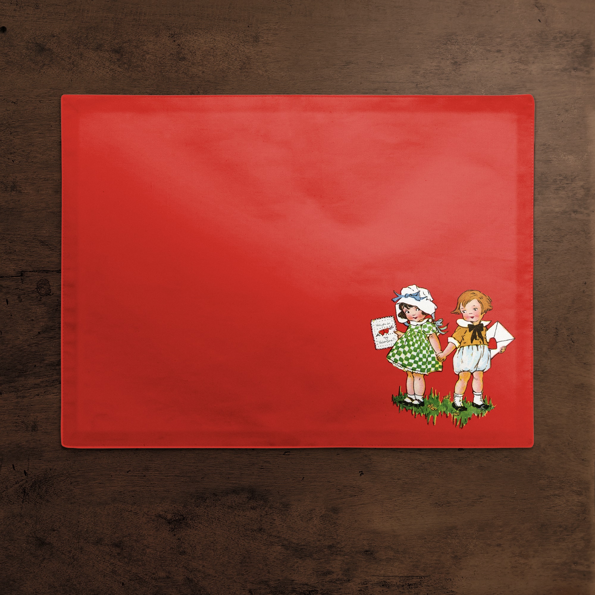 Be My Valentine 14" x 18" Poly Twill Placemat