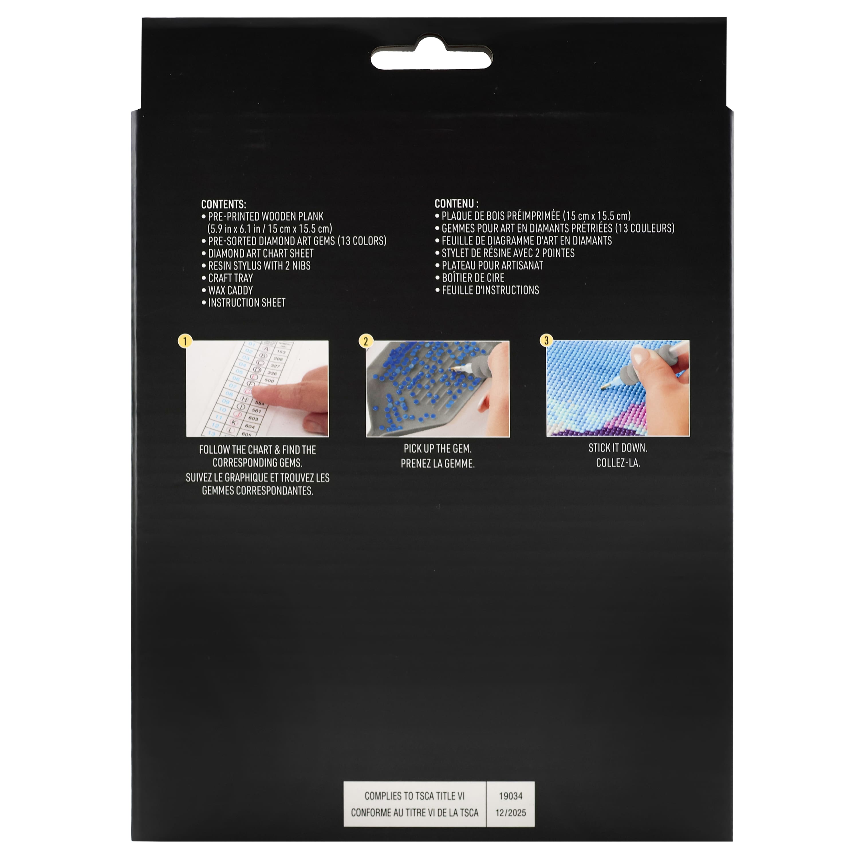 6" Palm Leaf Diamond Art Kit by Make Market®