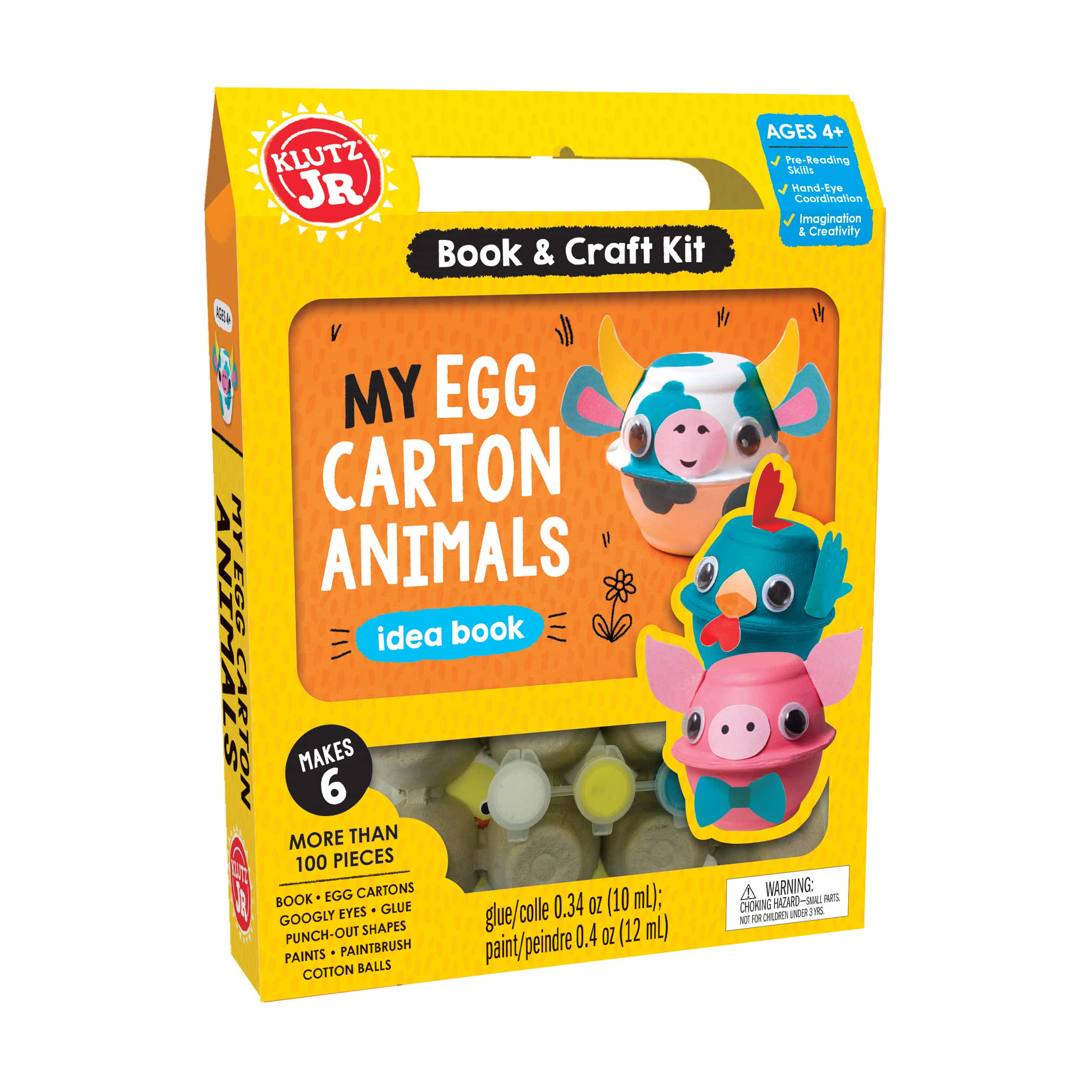 Klutz Jr. My Egg Carton Animals