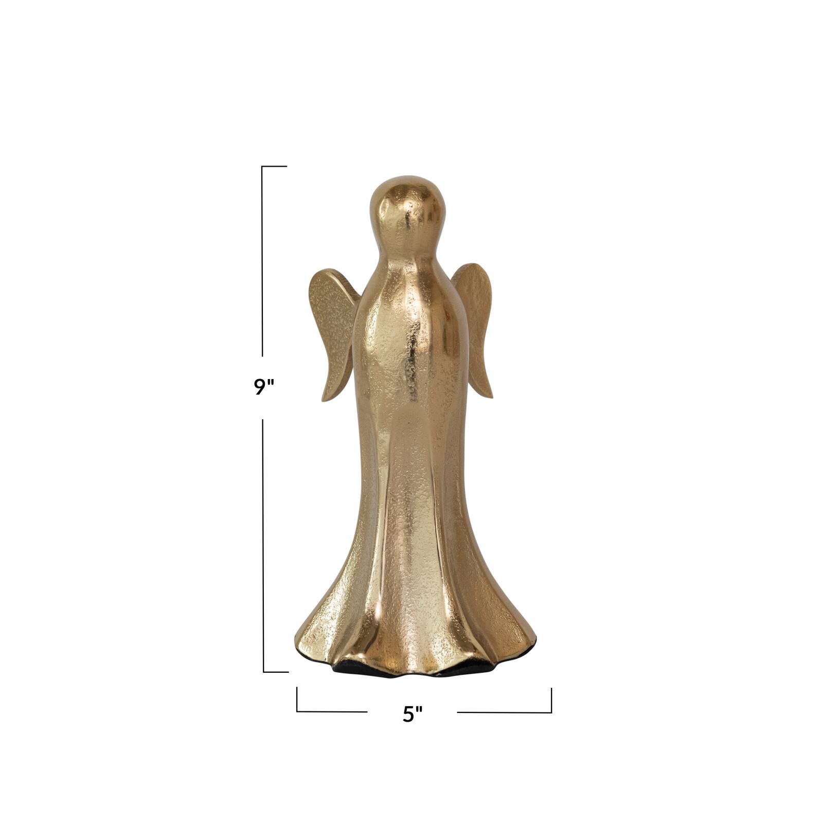 Hello Honey® 9" Cast Aluminum Angel Décor