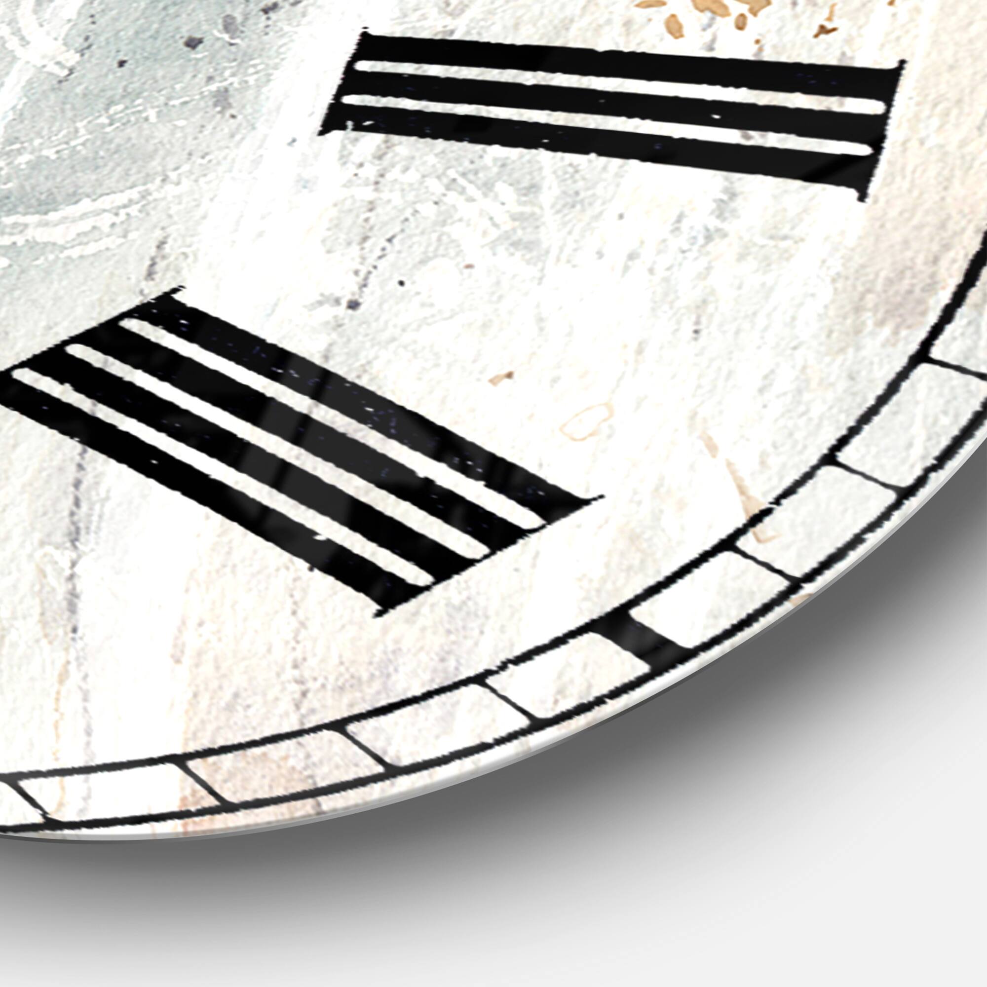 Designart 'A Woodland Walk Into The Forest Iii Traditional Wall Clock