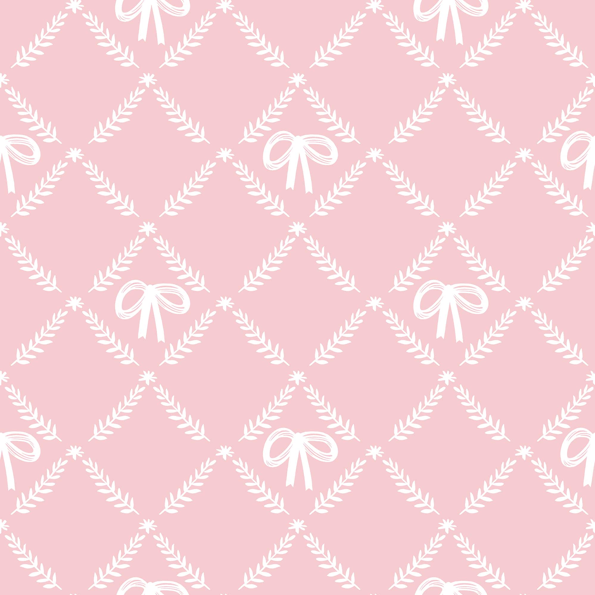 Designs Direct Heirloom Bow Trellis Peel & Stick Wallpaper