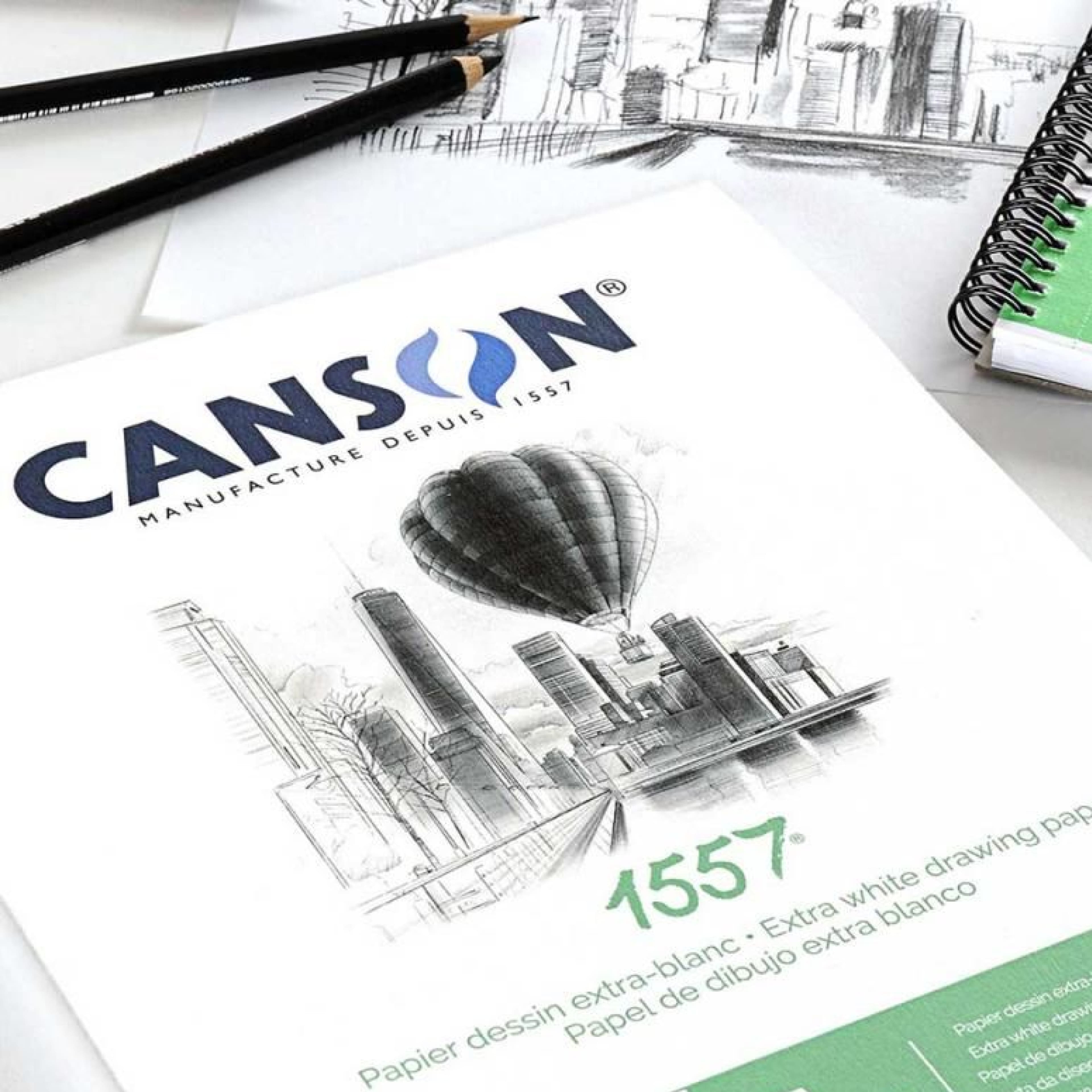 Canson® 1557® Drawing Paper Pad, 9" x 12"