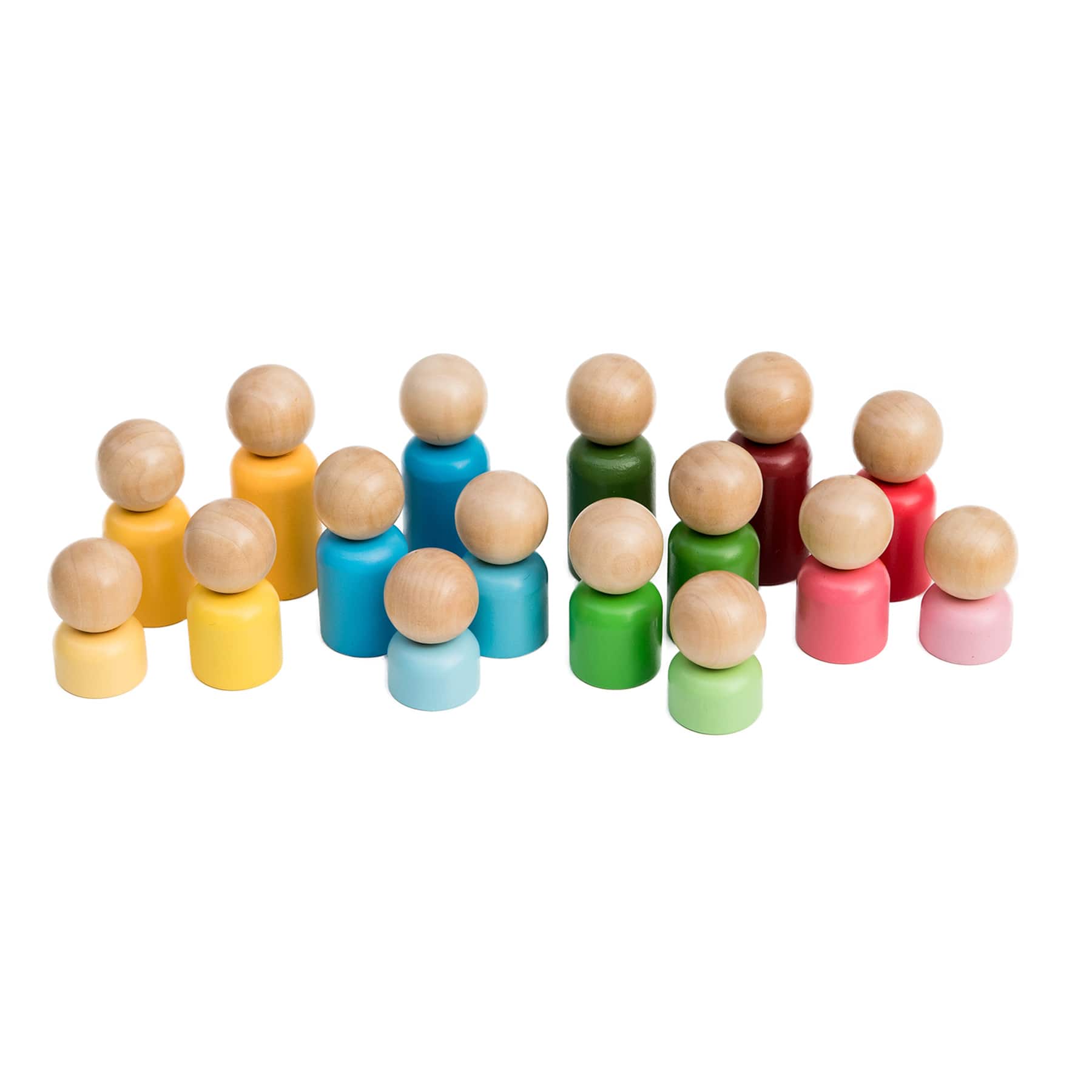 The Freckled Frog Rainbow Families Play Set