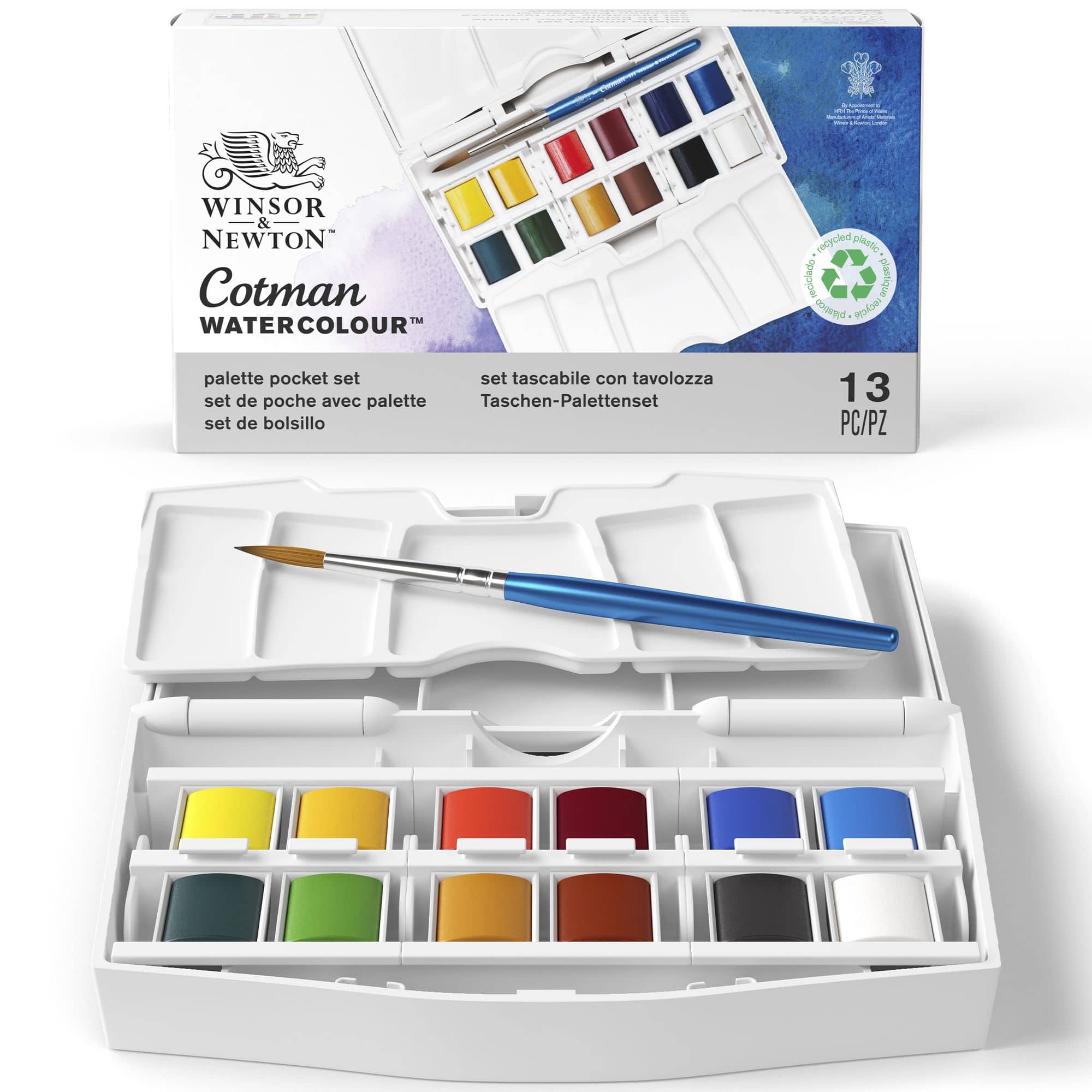 Winsor & Newton® Cotman Watercolour™ Palette Pocket Set | Michaels®