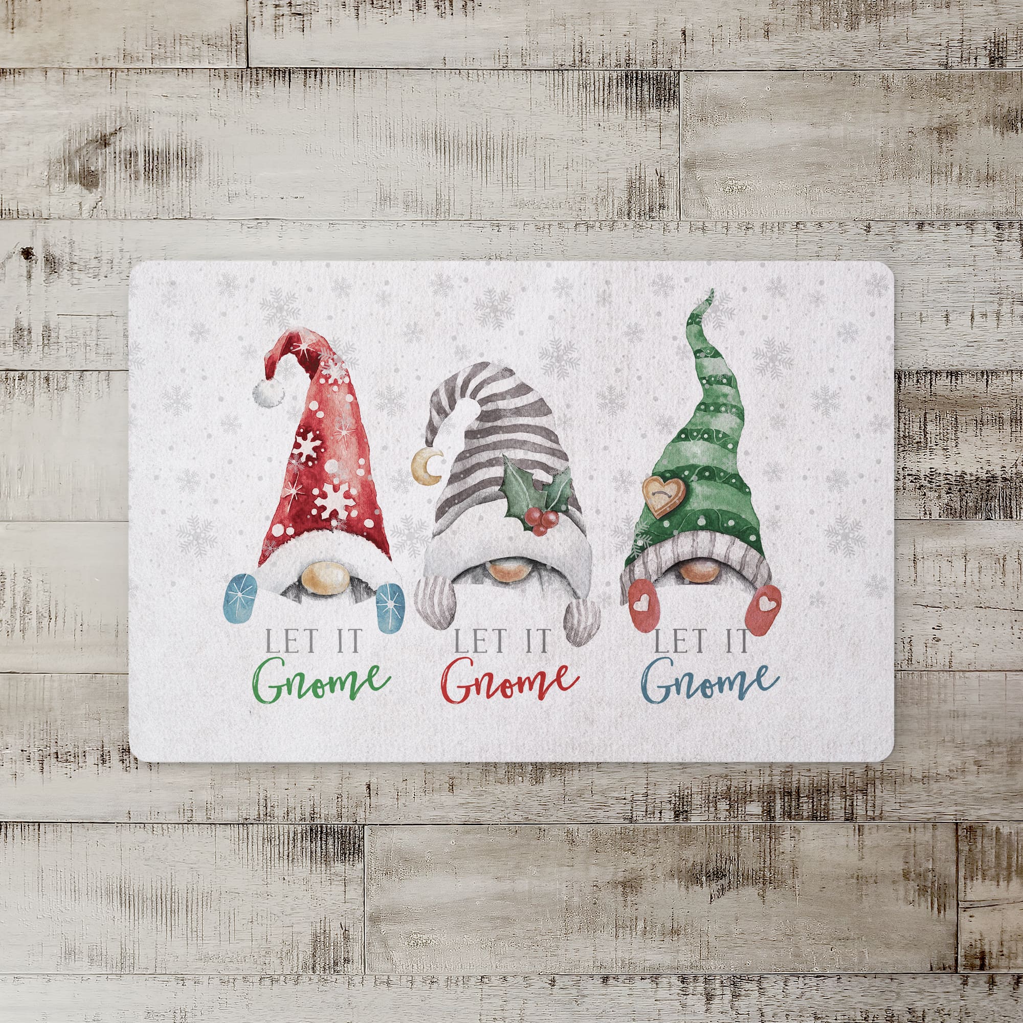Let It Gnome 27x18 Floor Mat