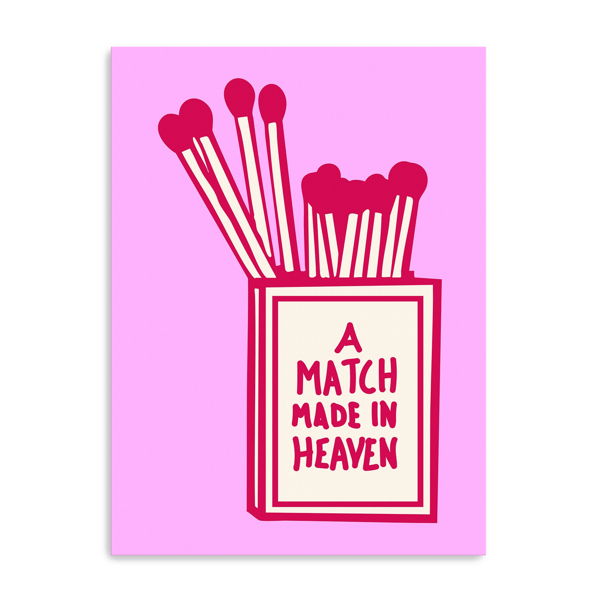 A Match Made In Heaven II Canvas Giclée Art