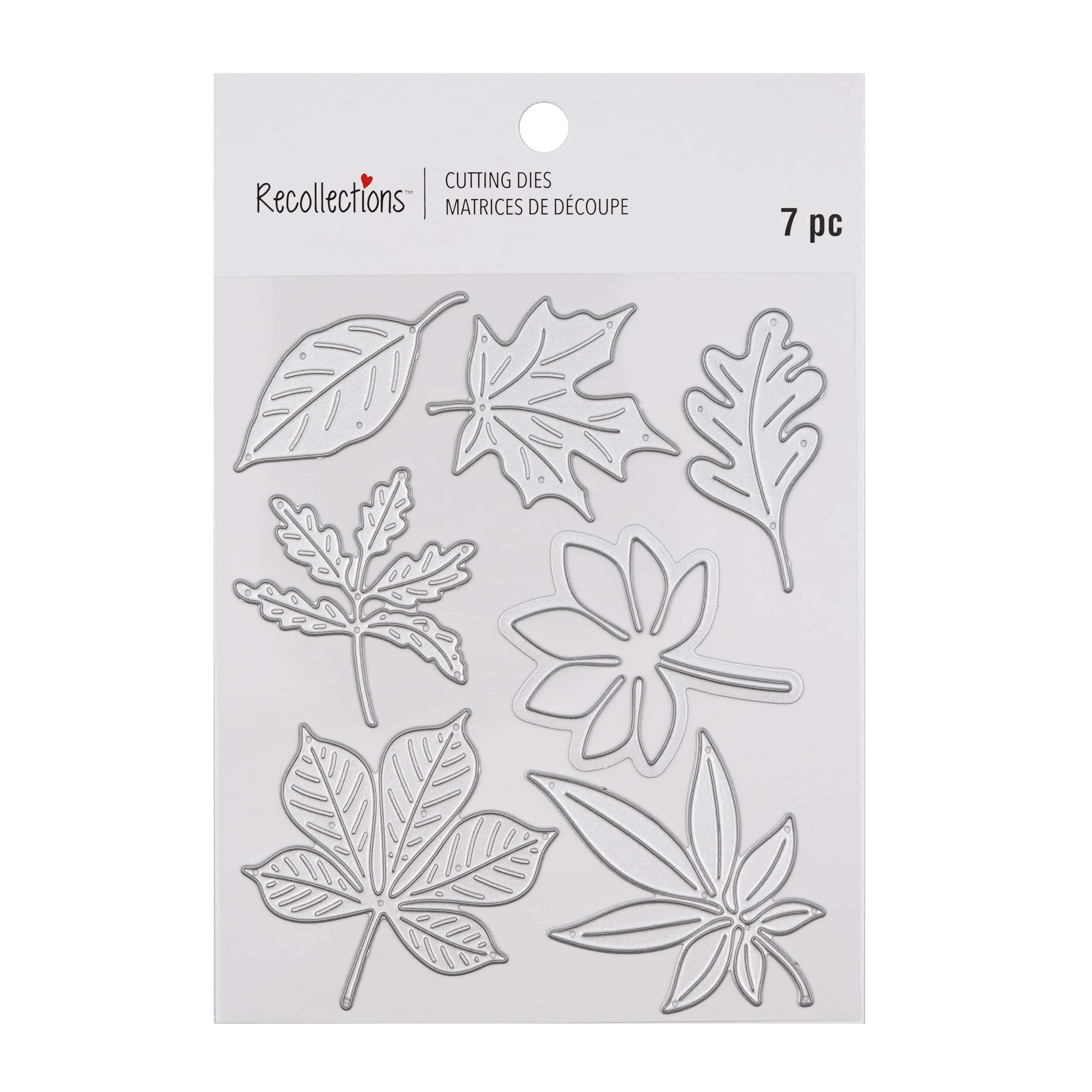 6 Pack: Fall Leaves Cutting Die Set by Recollections™