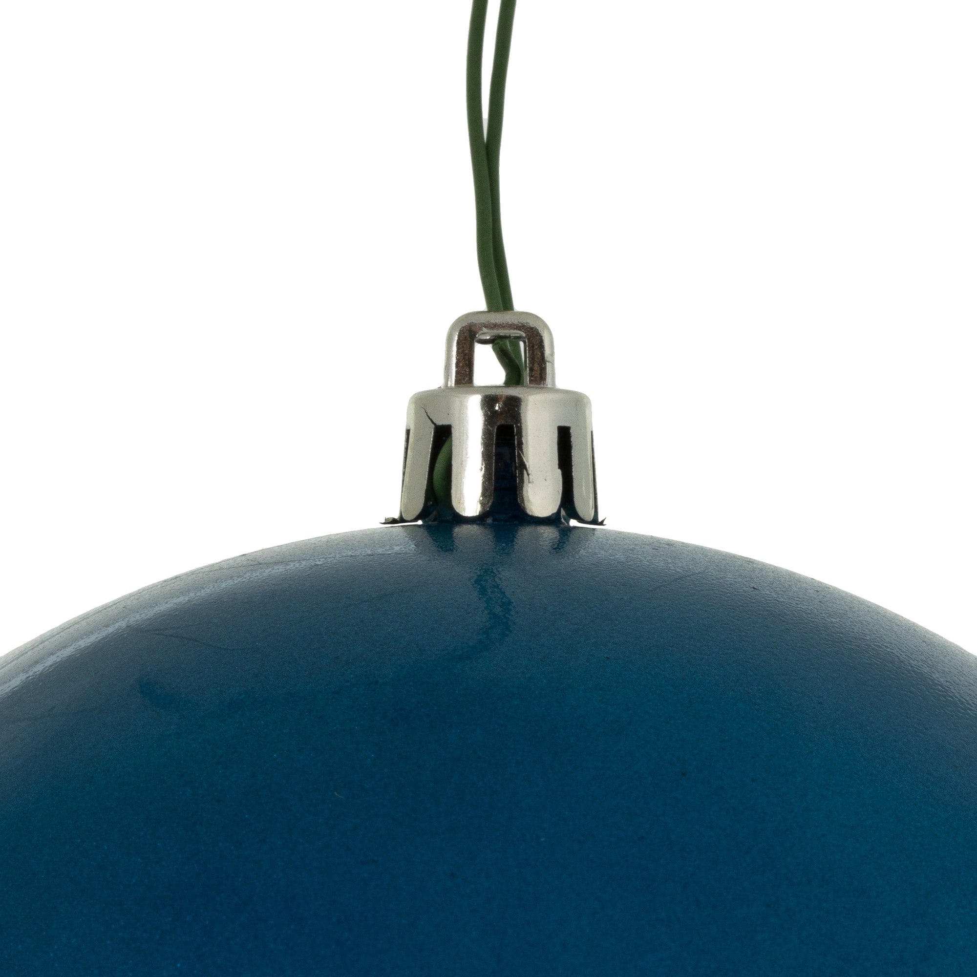 Vickerman Blue Candy Ball Ornament