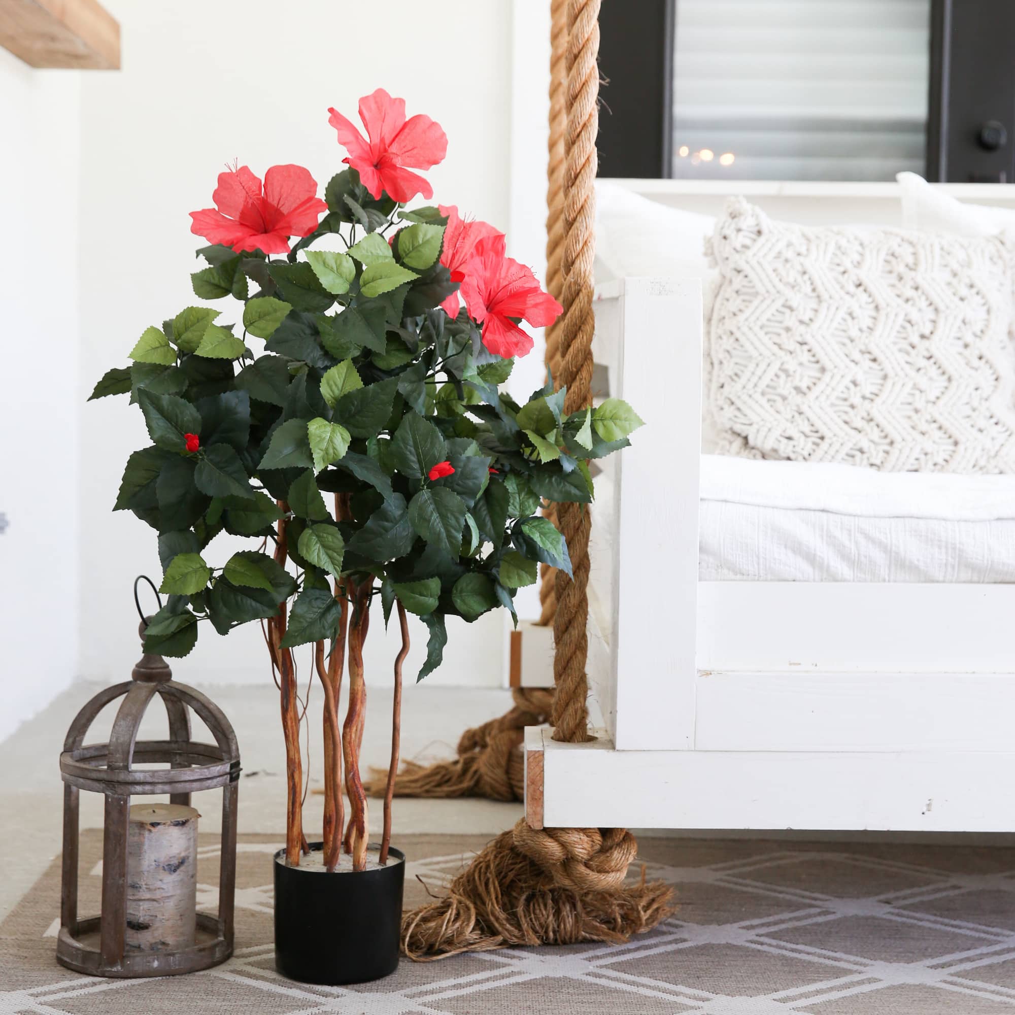3ft. Artificial Hibiscus Tree