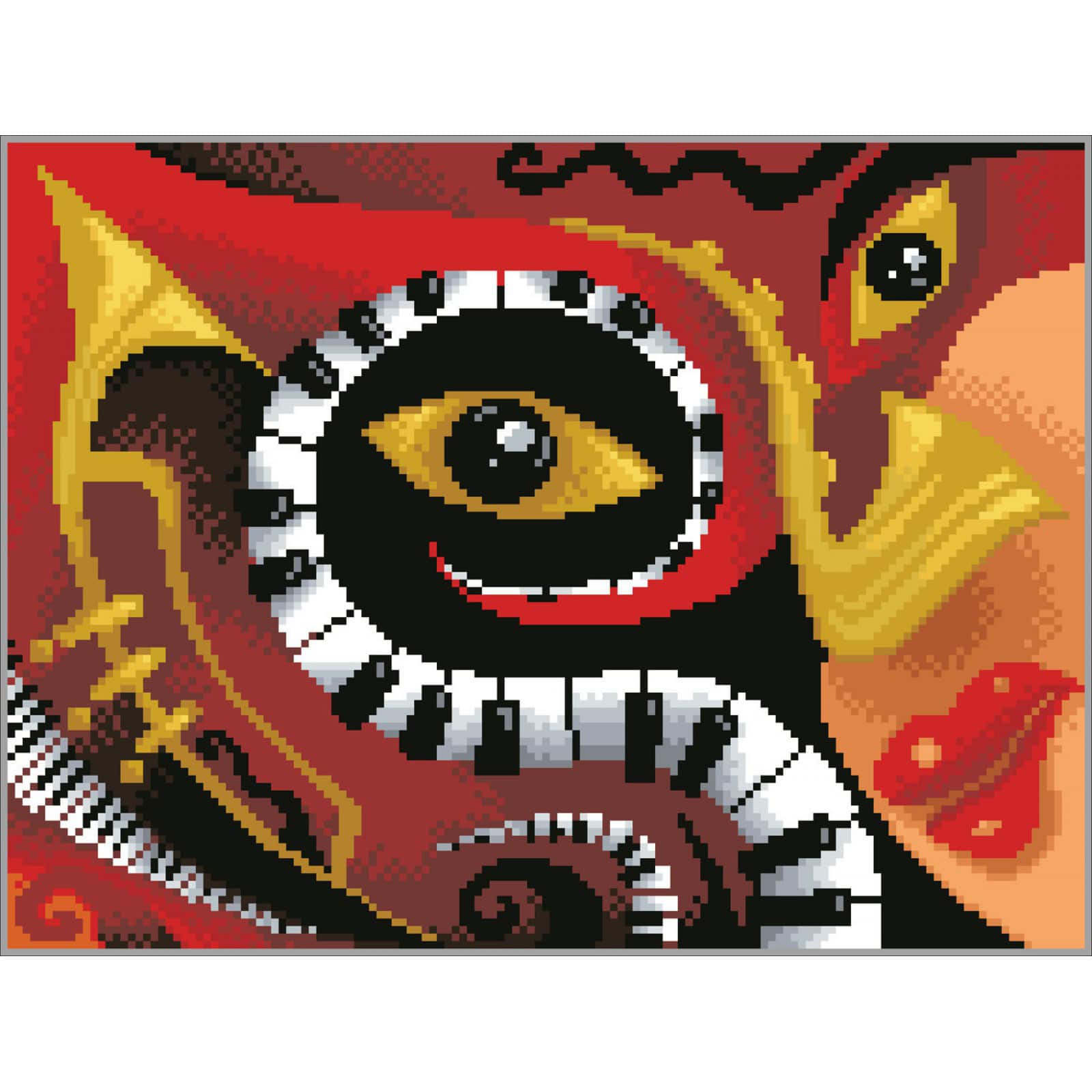 Diamond Dotz® Intermediate Jazz Bar with Frame Diamond Painting Kit