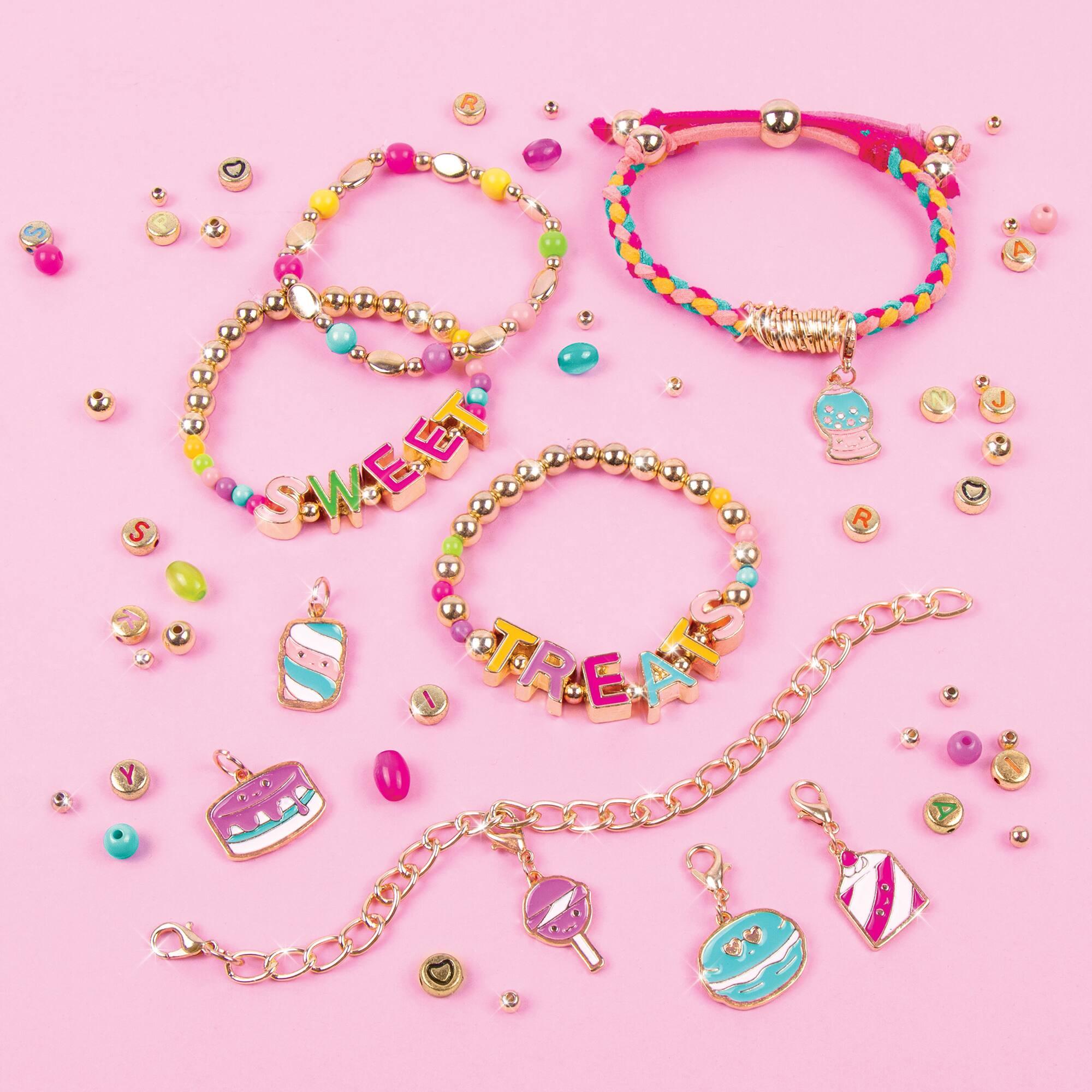 Make It Real Sweet Treats DIY Bracelet Activity Kit