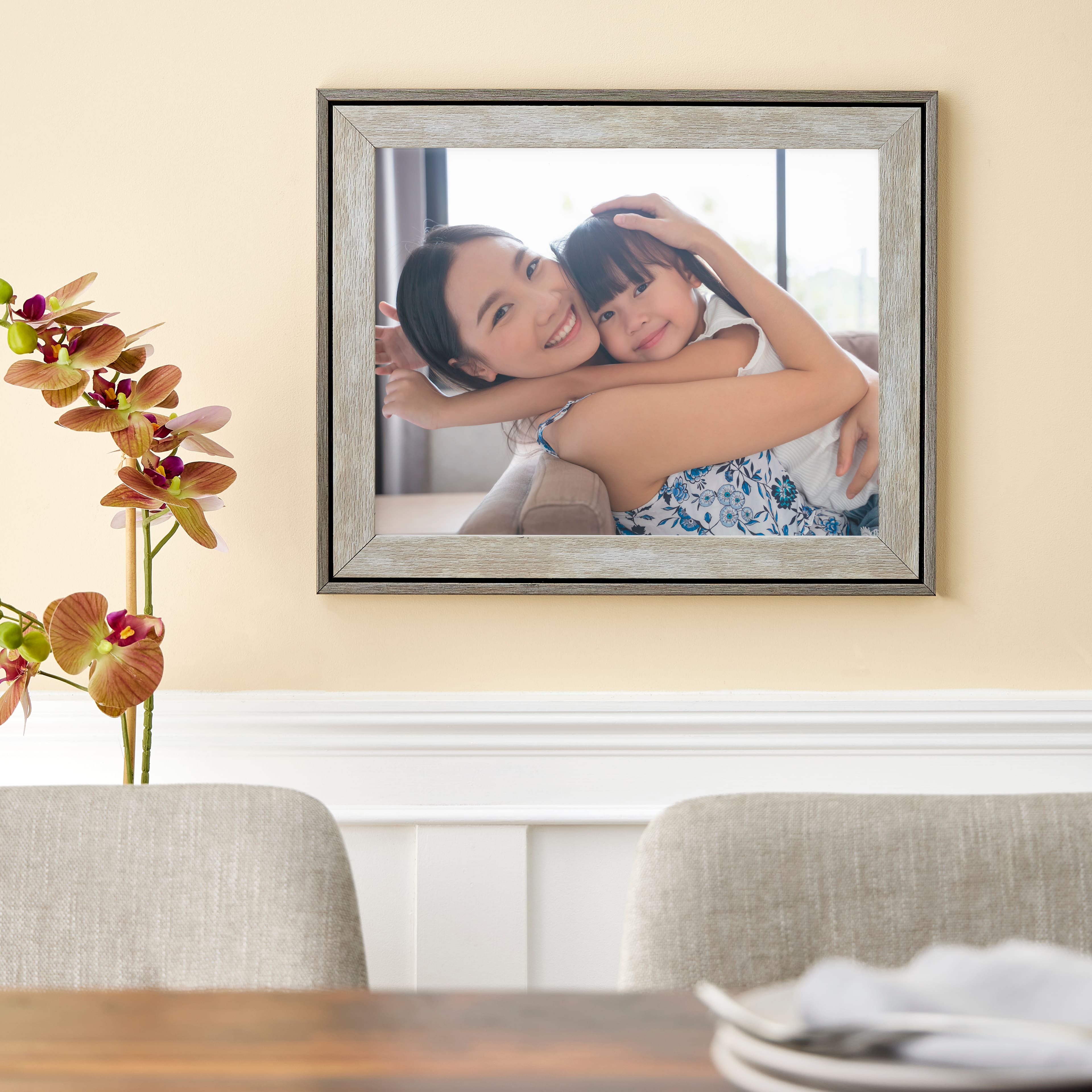 Home Collection Gray Wash Two-Tone Frame by Studio Décor