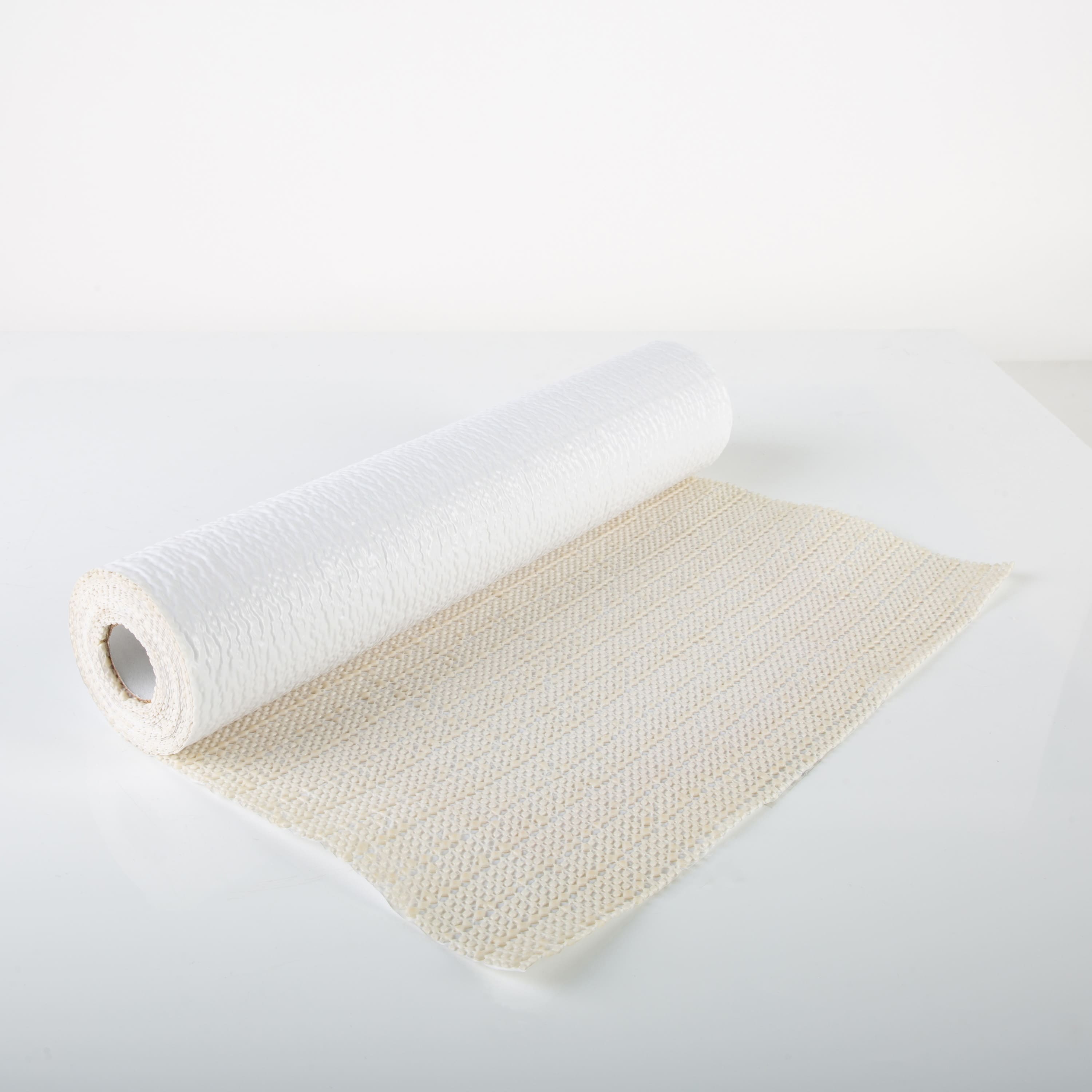 Simplify 10ft. White Smooth Surface Shelf Liner