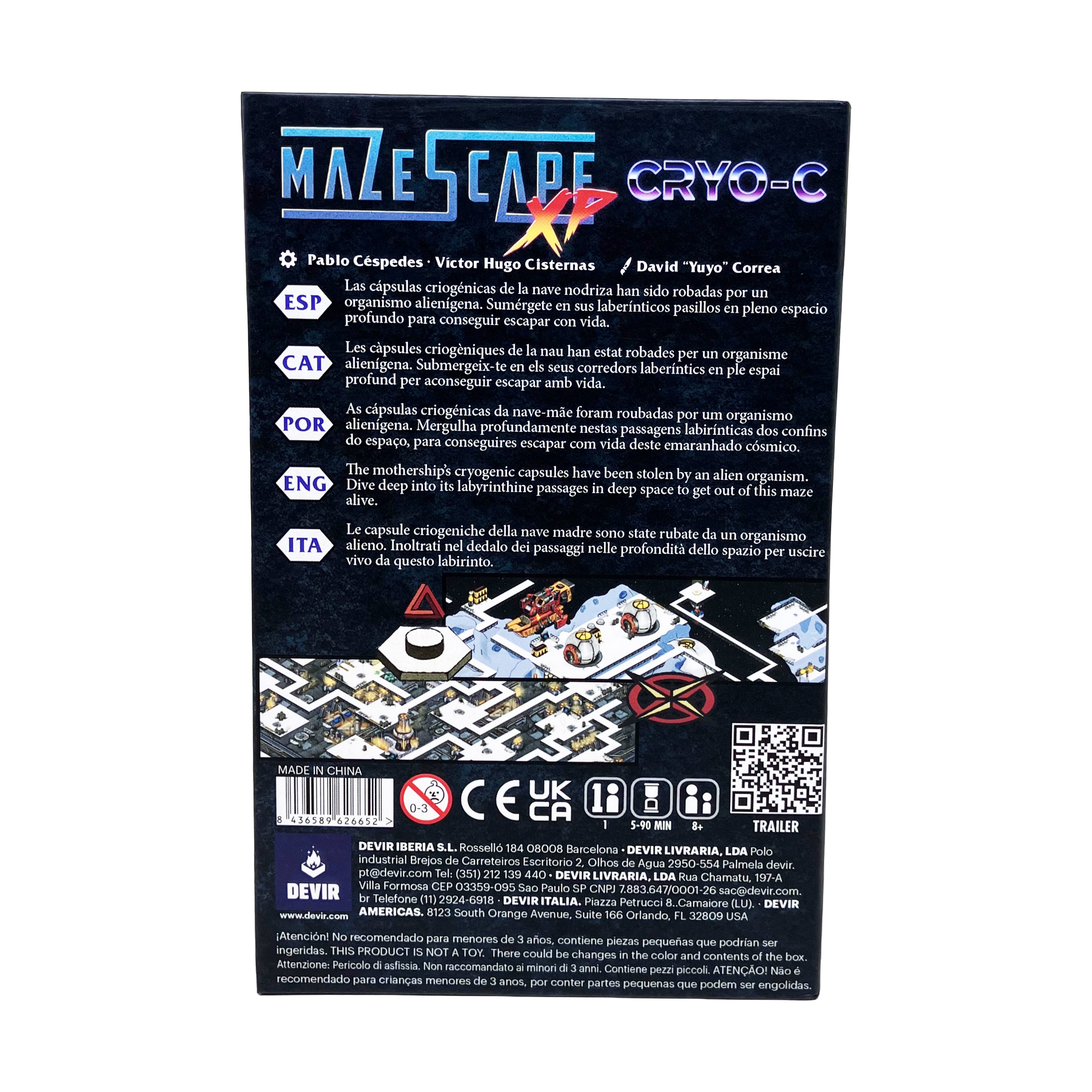 Mazescape XP: Cryo-C