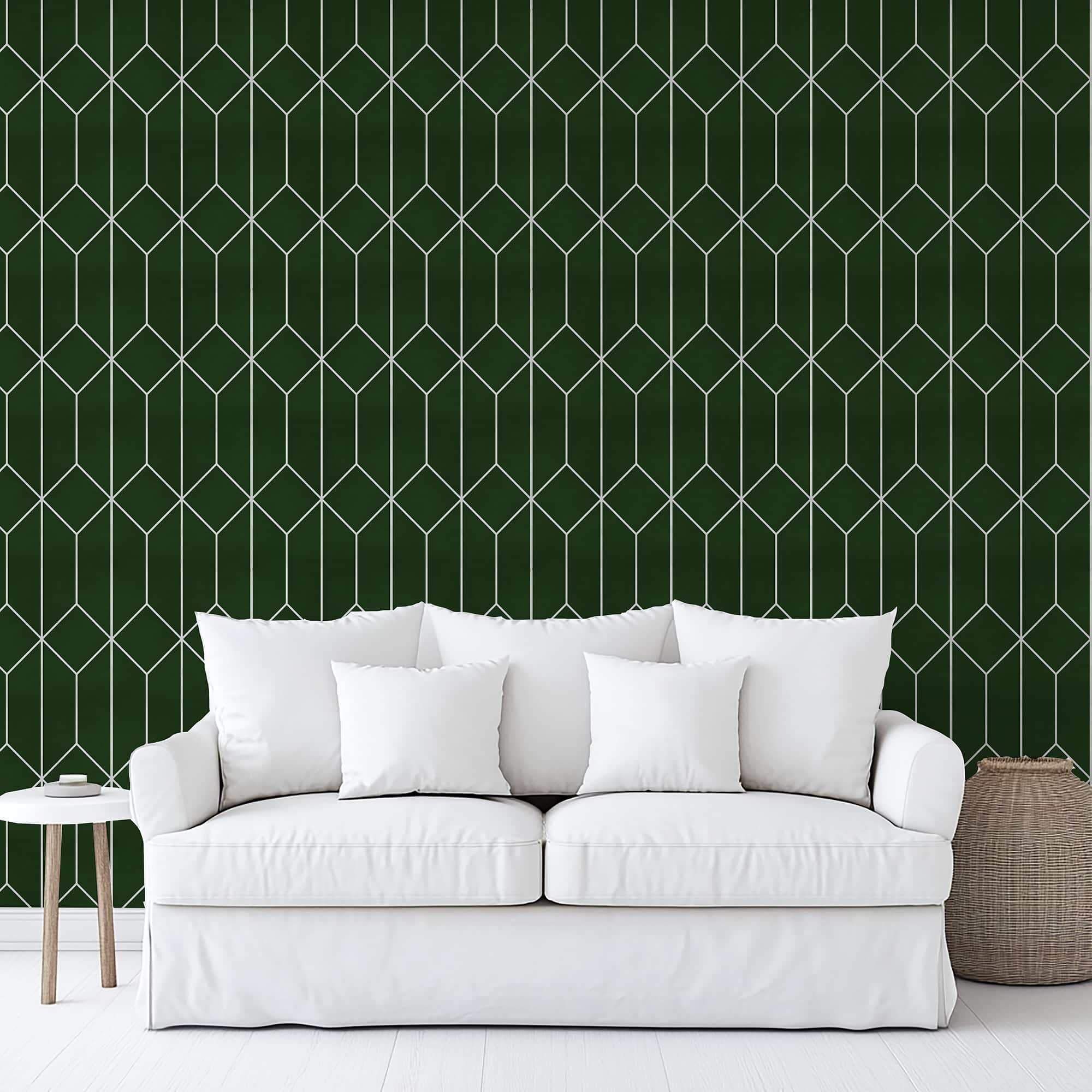 Designs Direct Diamond Trellis Peel & Stick Wallpaper