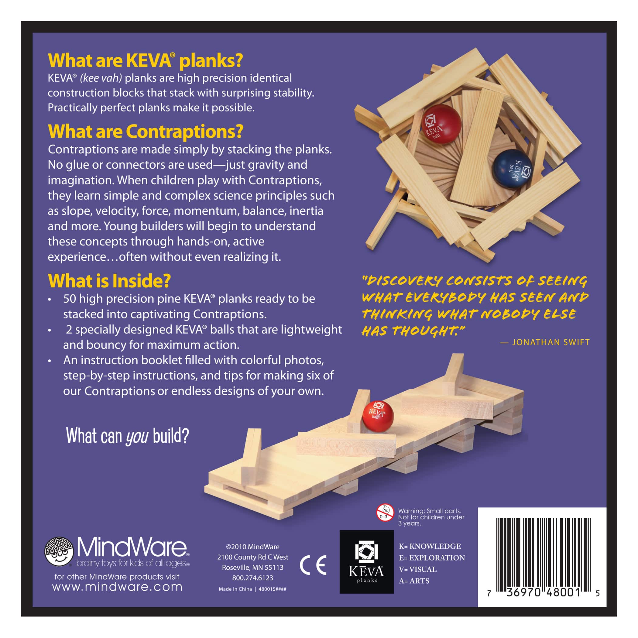 KEVA® Contraptions 50 Plank Set
