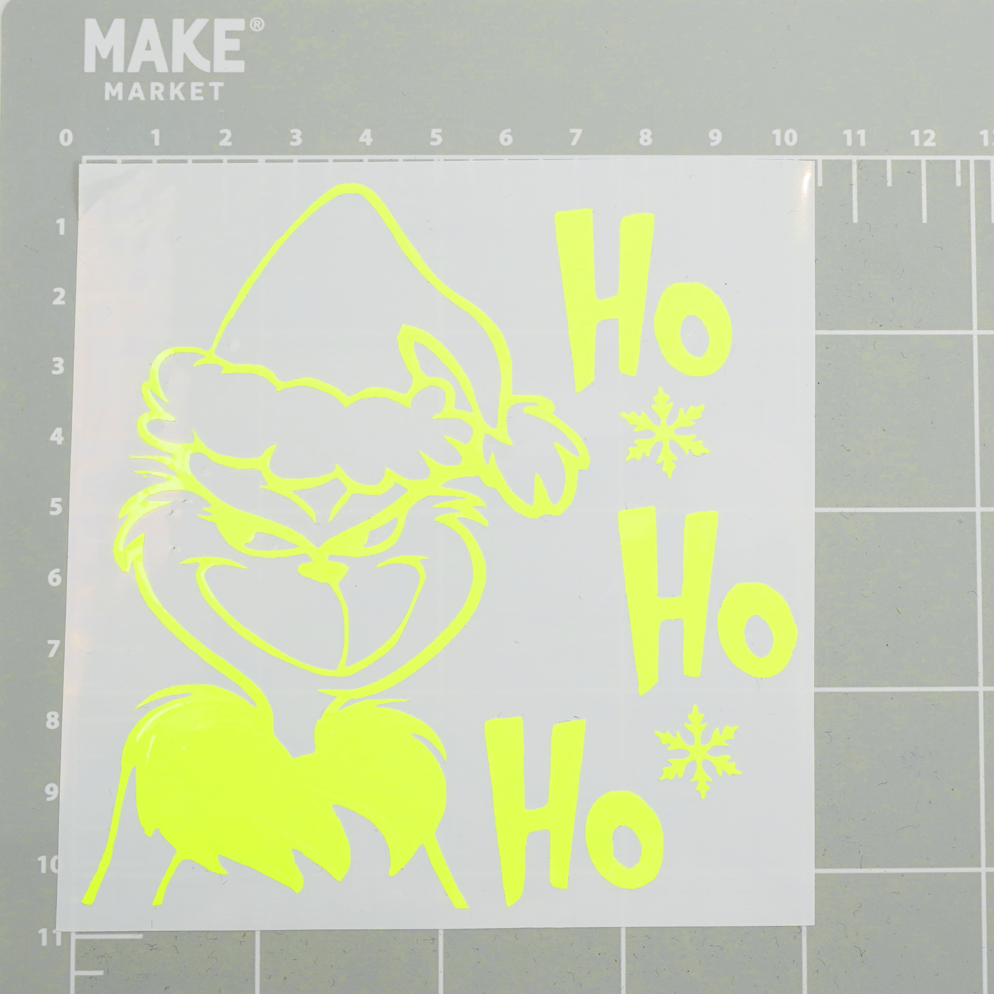 12 Pack: Neon Glow-in-the-Dark Permanent Vinyl by Make Market®