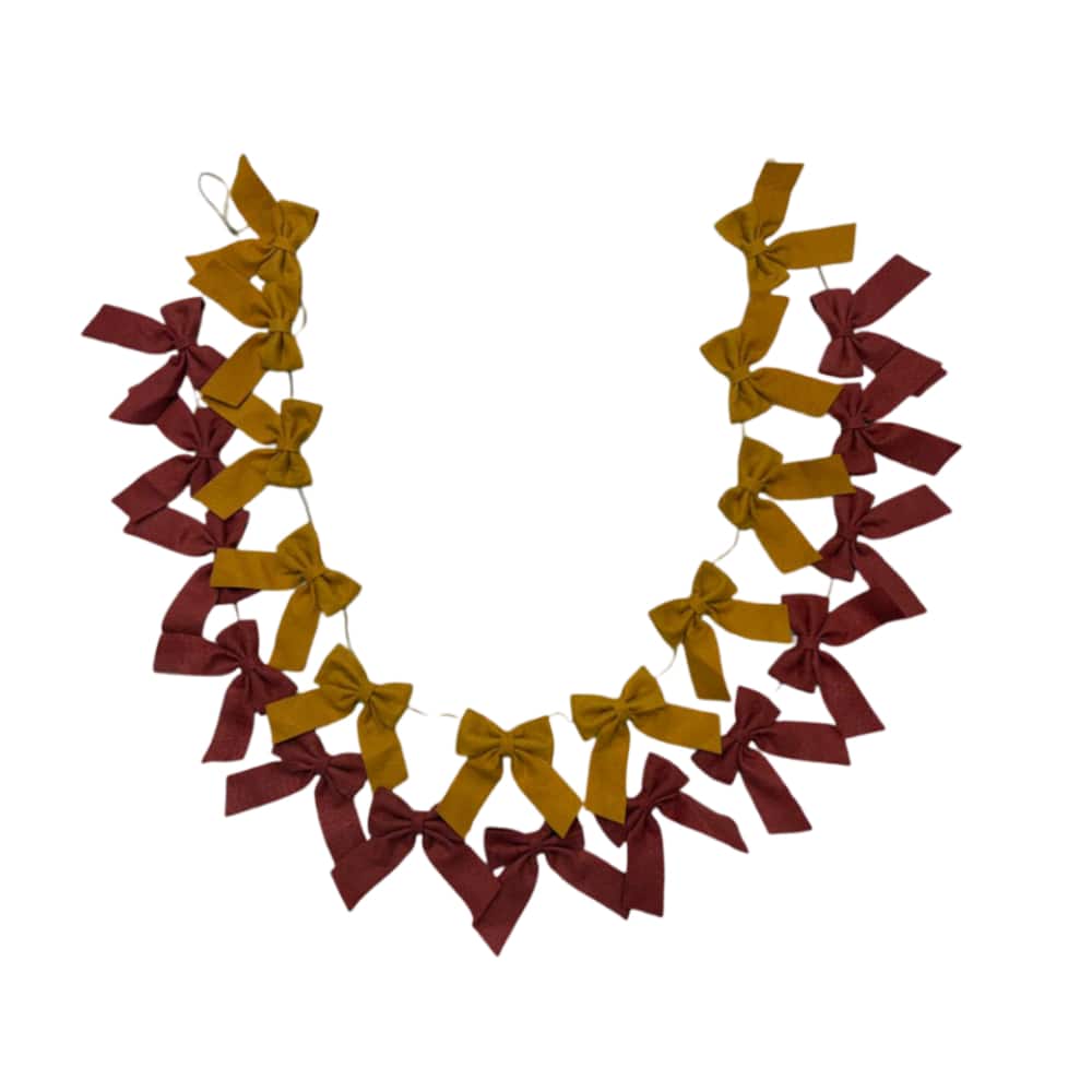 6ft. Double Layer Bow Garland by Ashland®