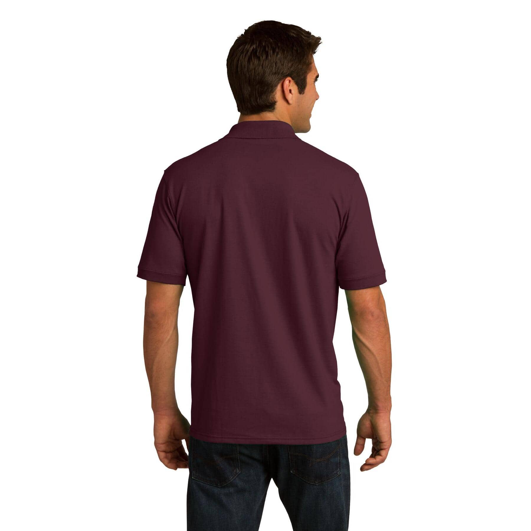 Port & Company® Darks Core Blend Jersey Knit Polo