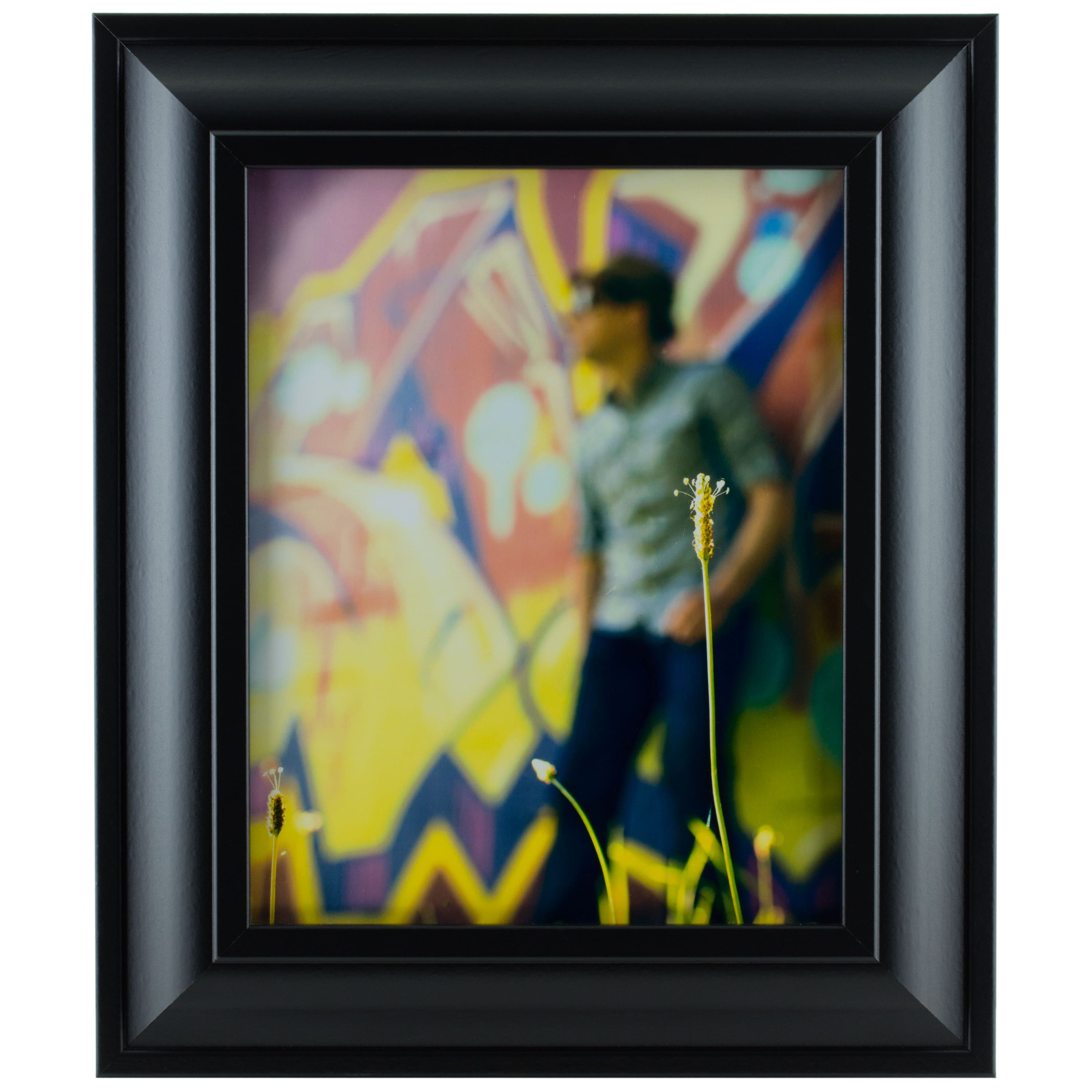4 Pack Craig Frames Contemporary Upscale Satin Black Picture Frame