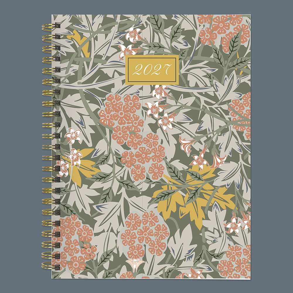 2027 Garden Bouquet Medium Weekly Monthly Planner