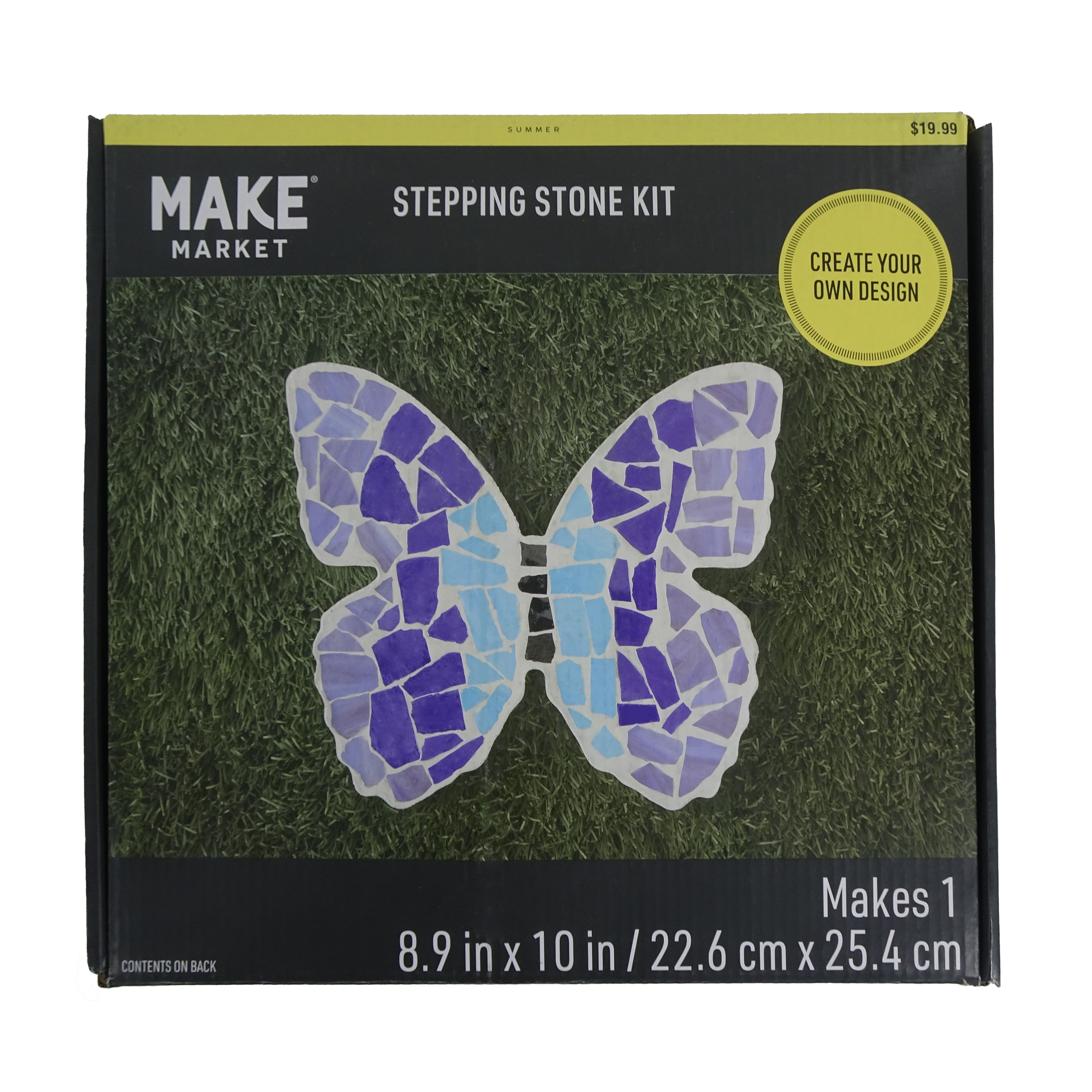 10" Butterfly Stepping Stone Kit by Make Market®