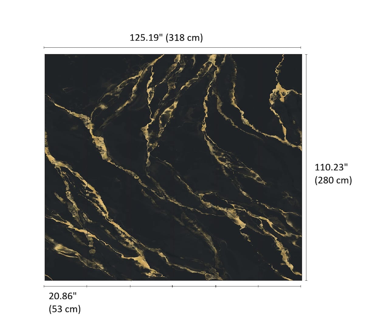 Designs Direct Marble Mirage Wall Mural