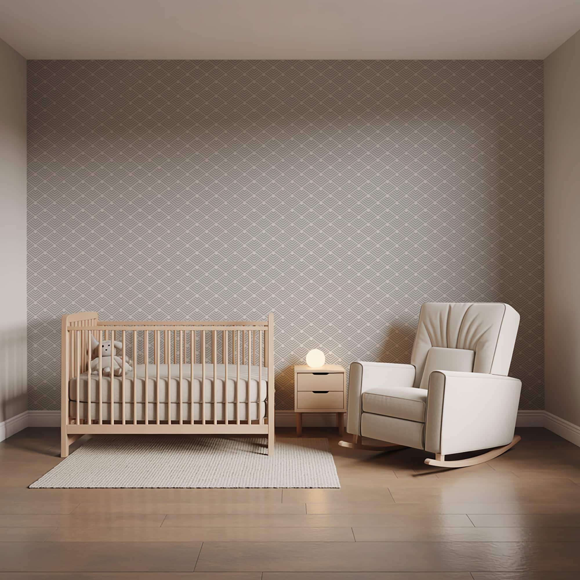 Designs Direct Geometric Chevron Diamond Peel & Stick Wallpaper