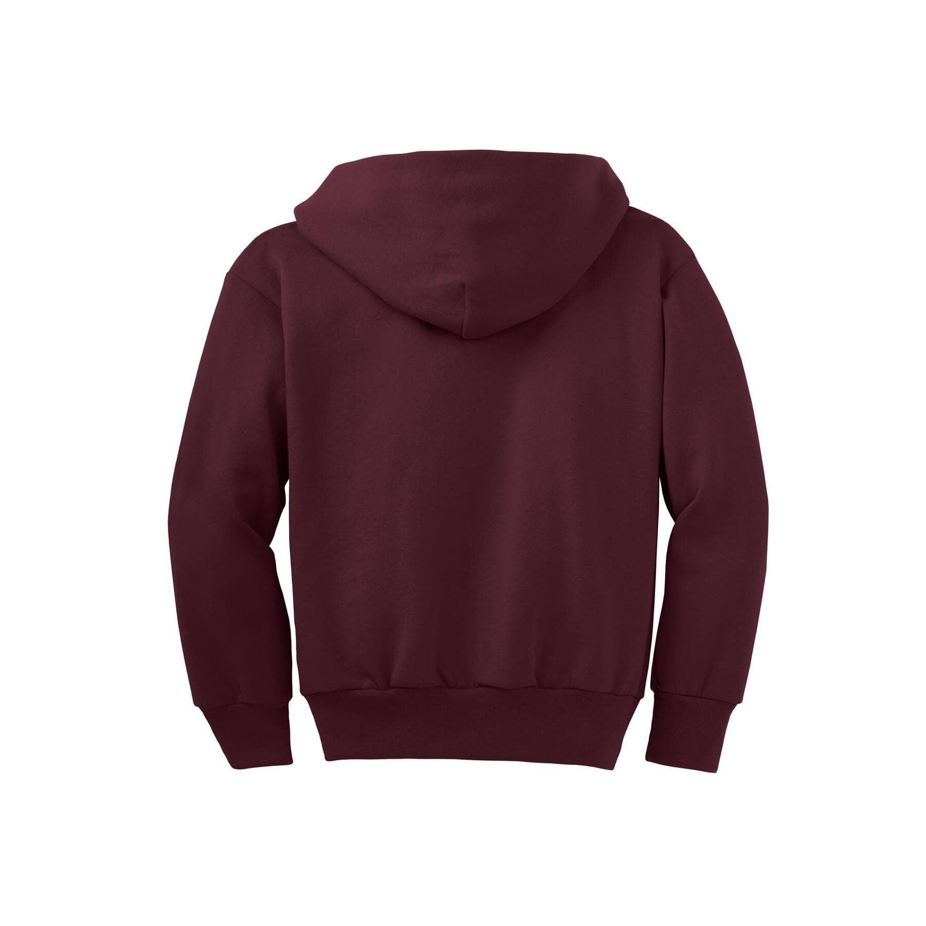 Port & Company® Youth Core Fleece Full-Zip Hooded Sweatshirt