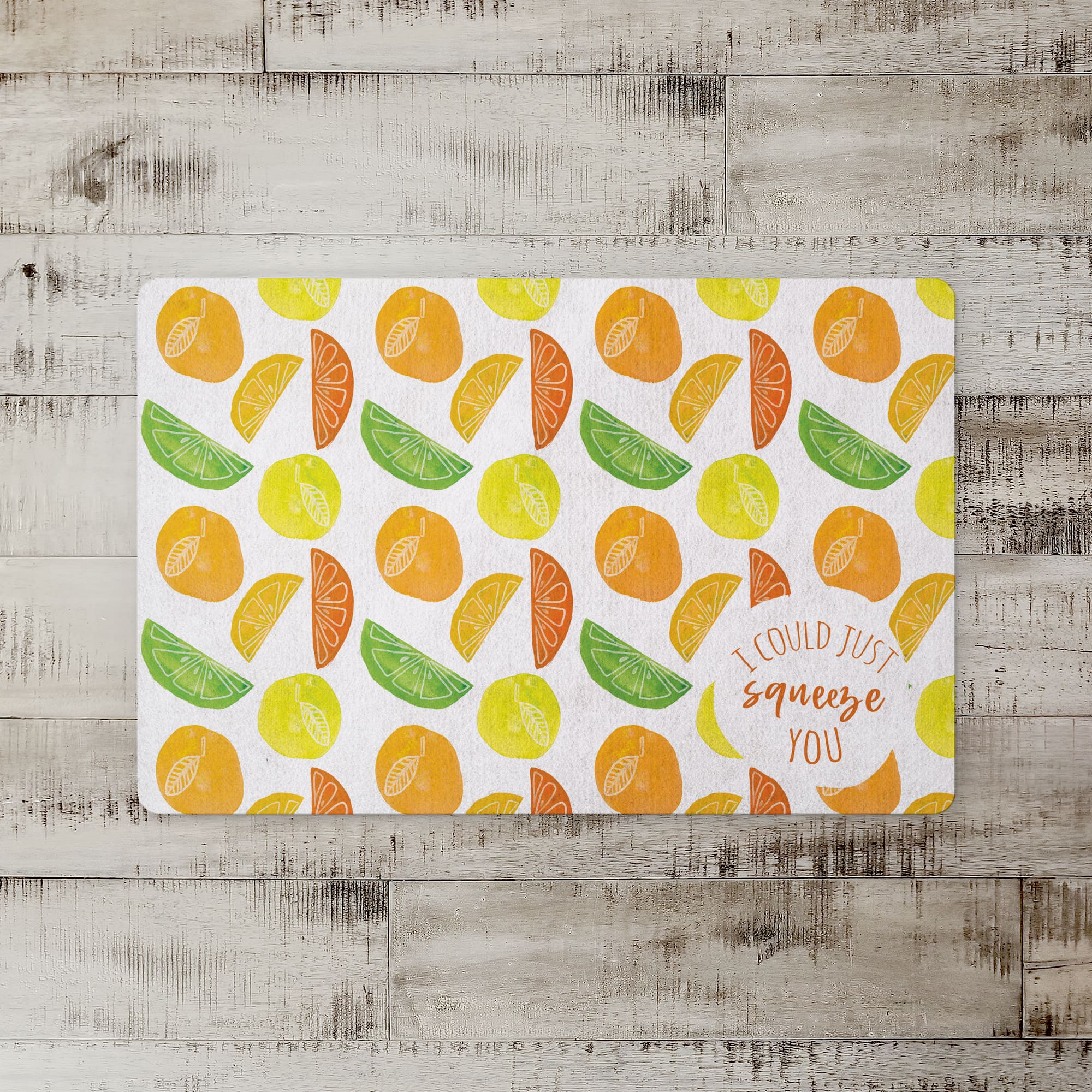 I Could Squeeze You 27" x 18" Floor Mat