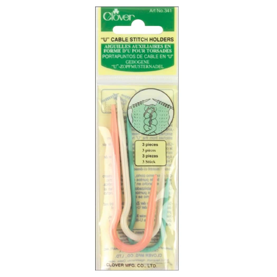 Clover U Cable Stitch Holder Set