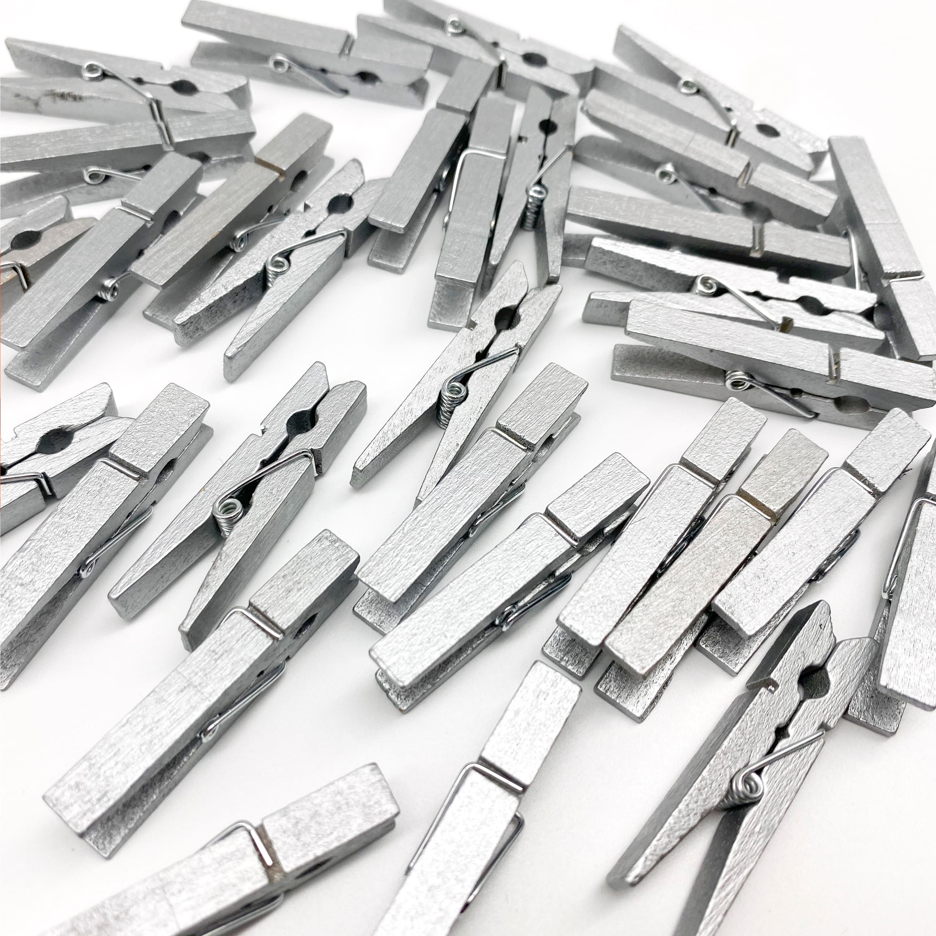 Medium Silver Clothespins by Recollections™