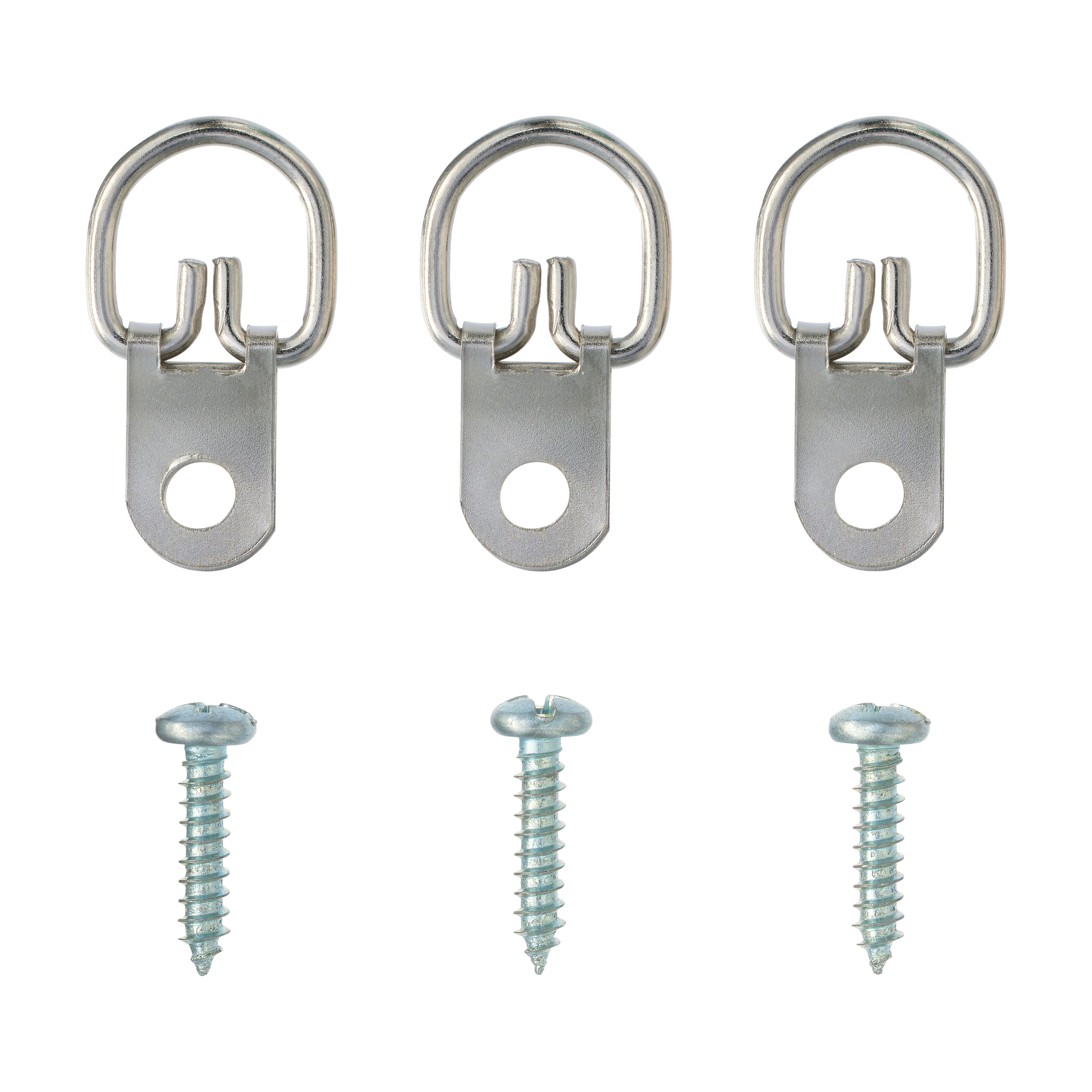 24 Packs: 3 ct. (72 total) 50lb. 1-Hole D-Ring Hanger by Studio Décor®