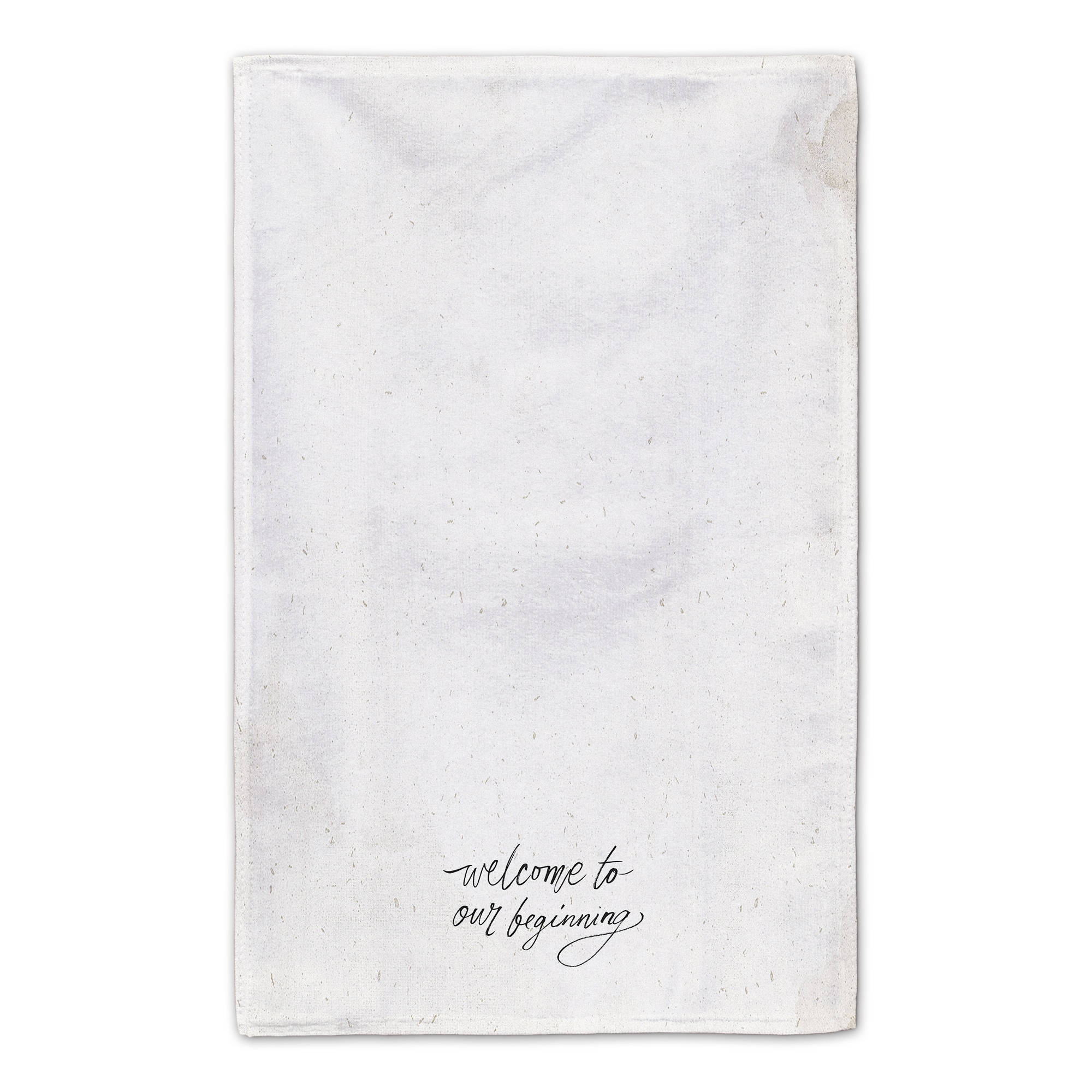 Welcome to Our Beginning Tea Towel Set