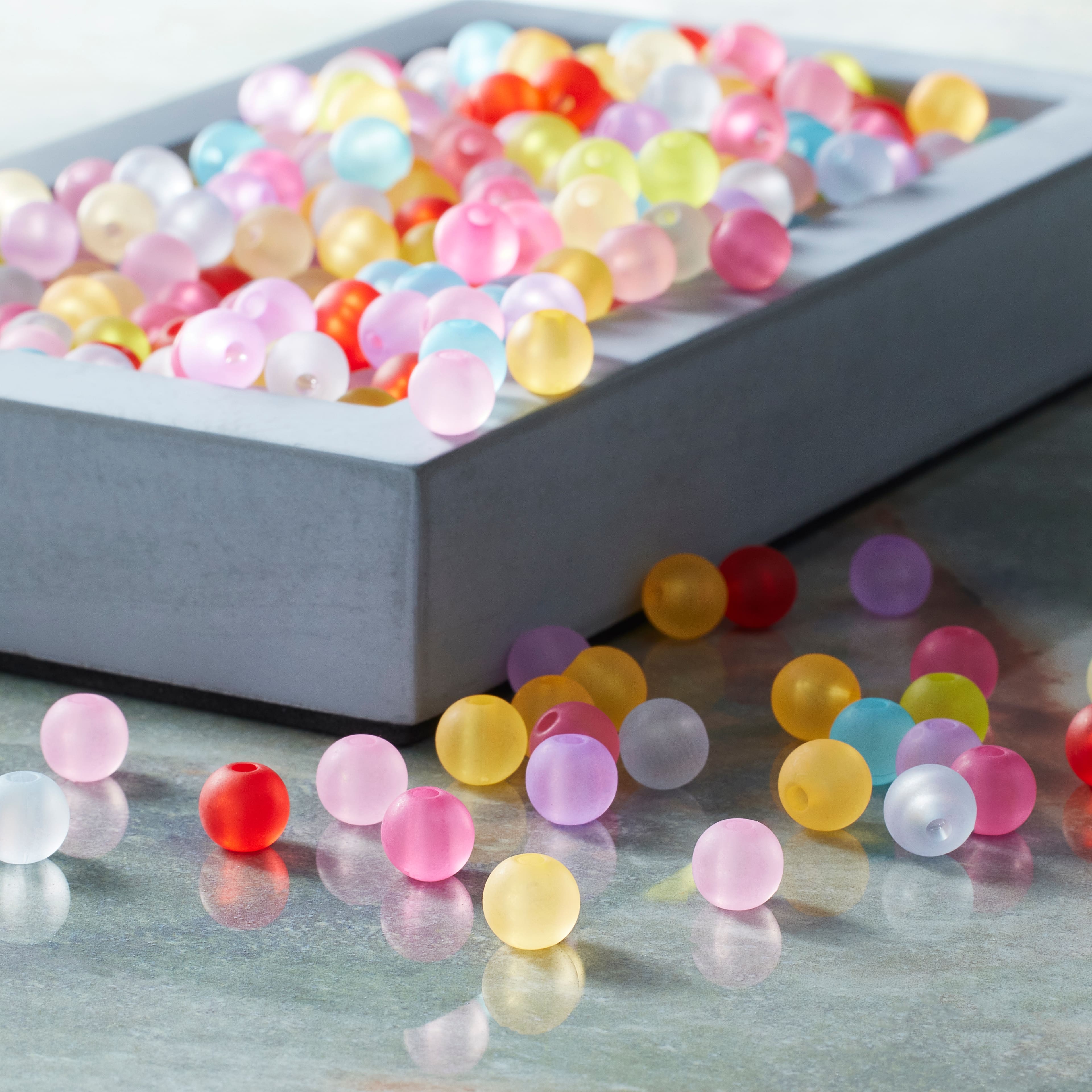 Multicolor Round Beads, 8mm by Bead Landing™