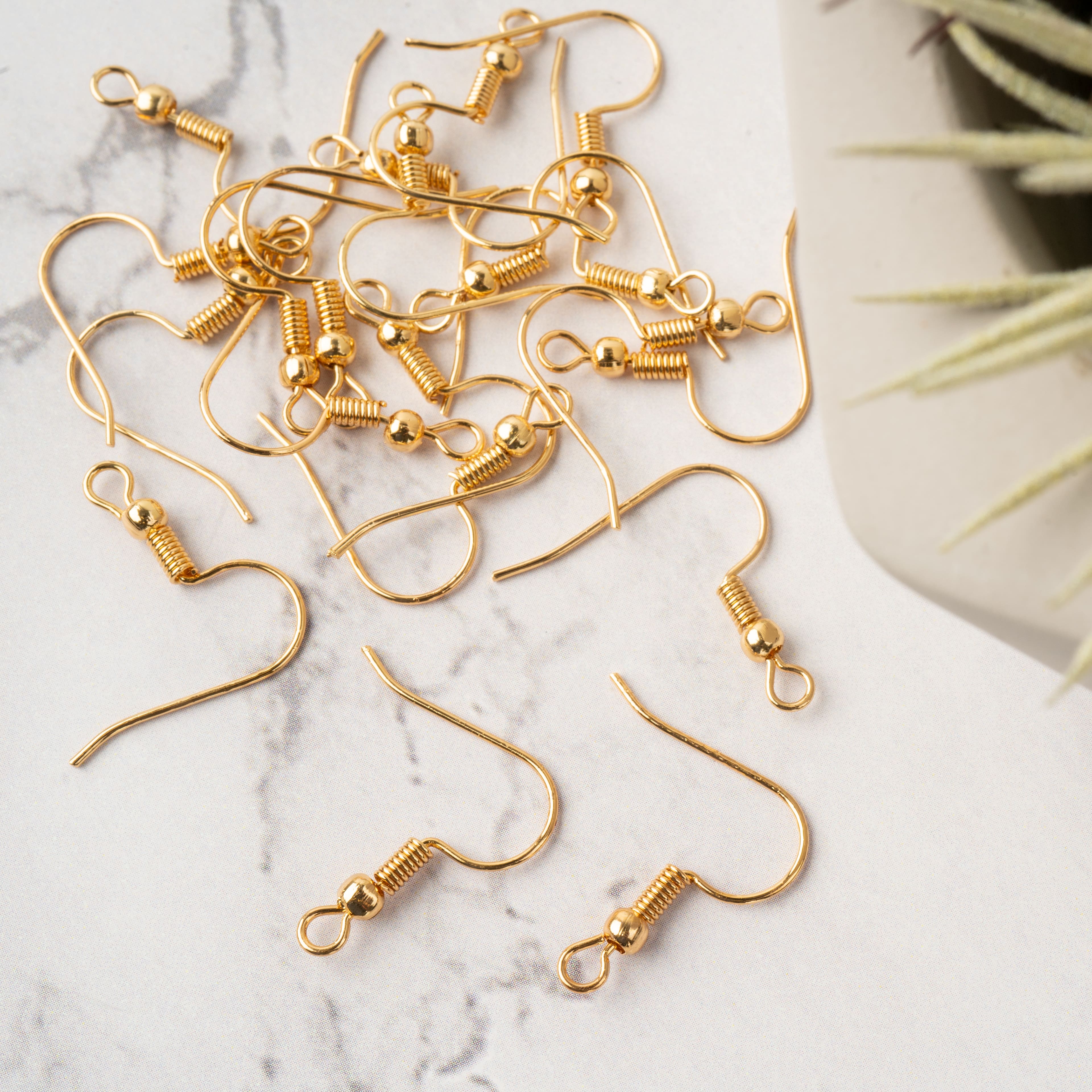 12 Packs: 20 ct. (240 total) Fish Hook Ear Wires by Bead Landing™