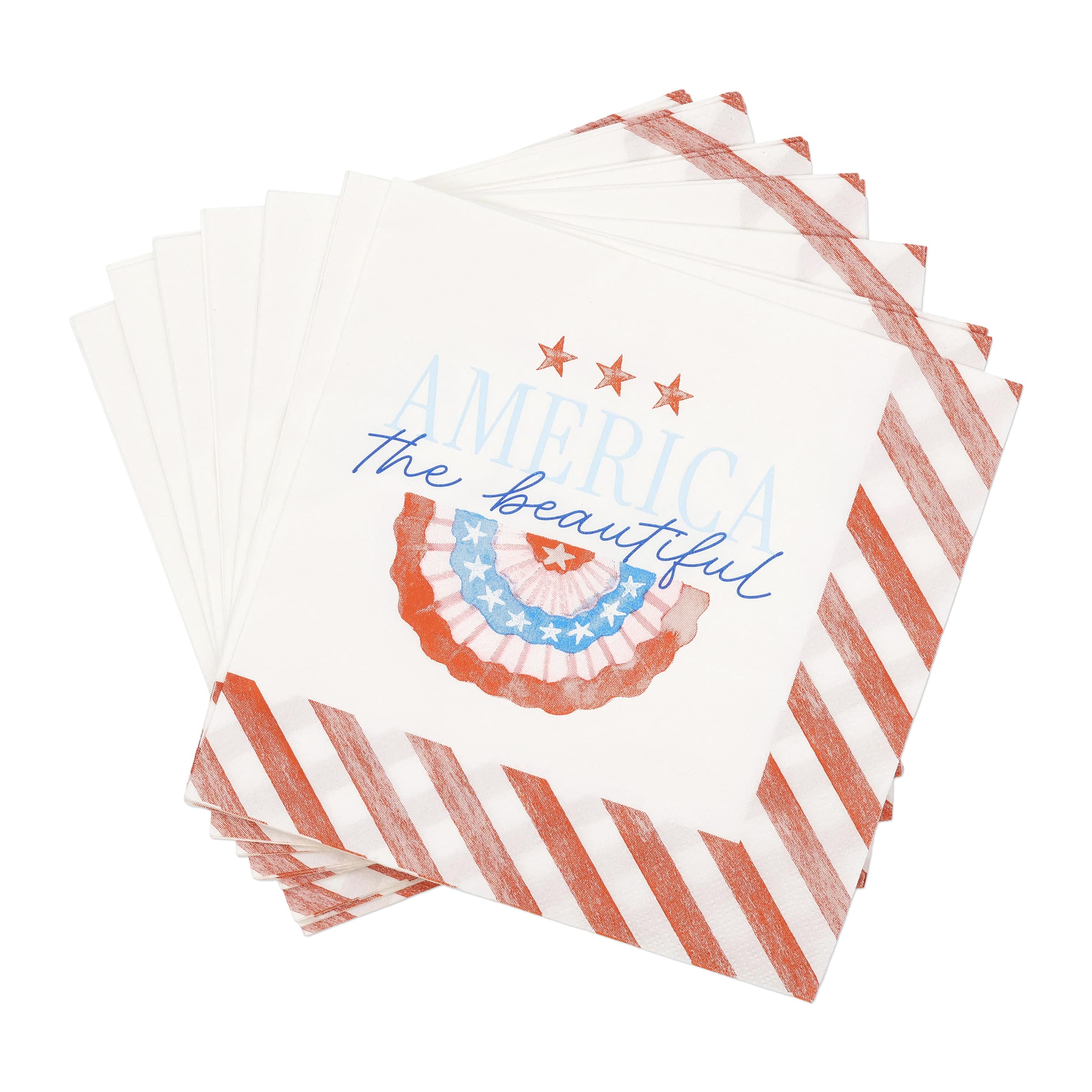 Red, White & Blue America Lunch Napkins, 20ct. by Celebrate It™