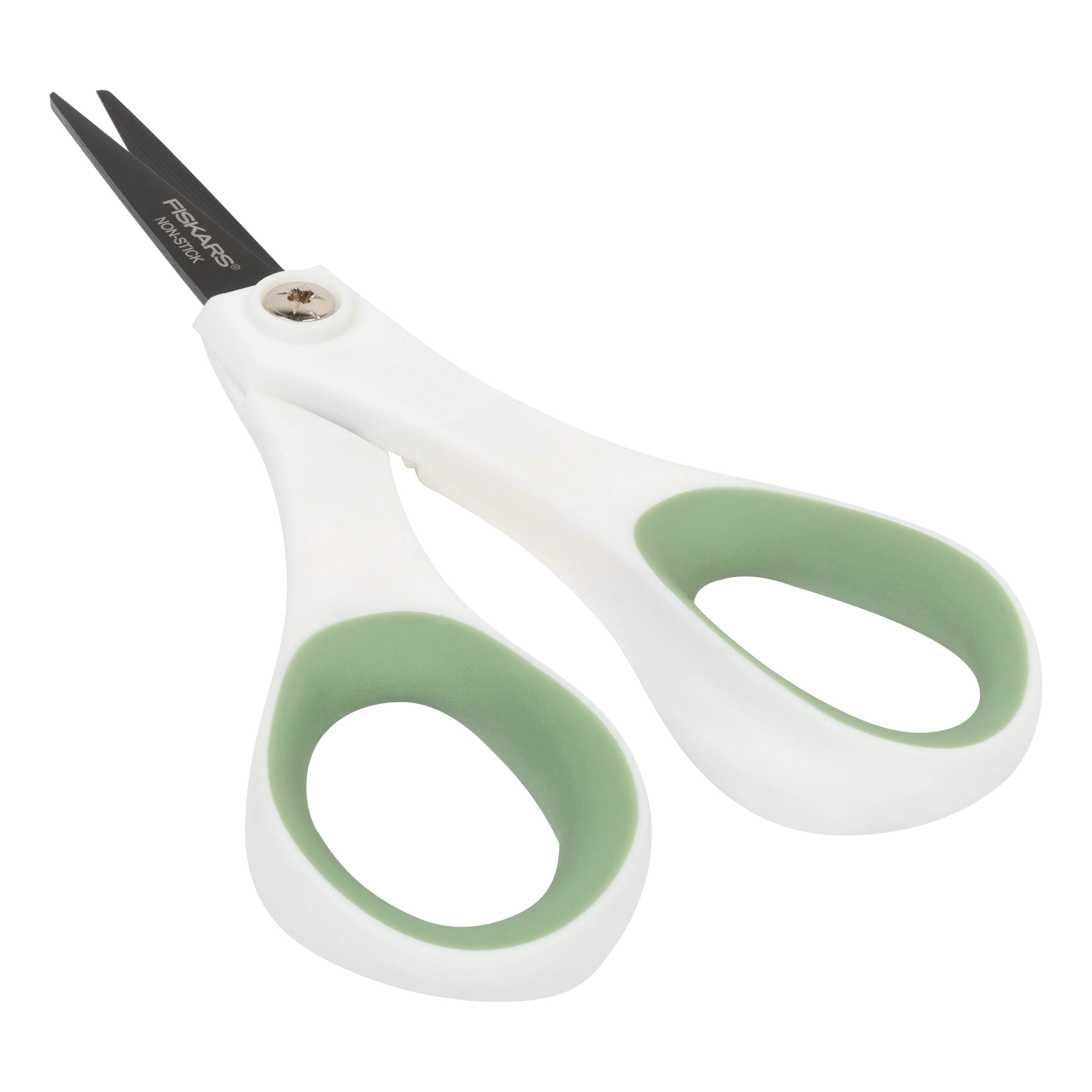 Fiskars® Nonstick Titanium Softgrip® Detail Scissors