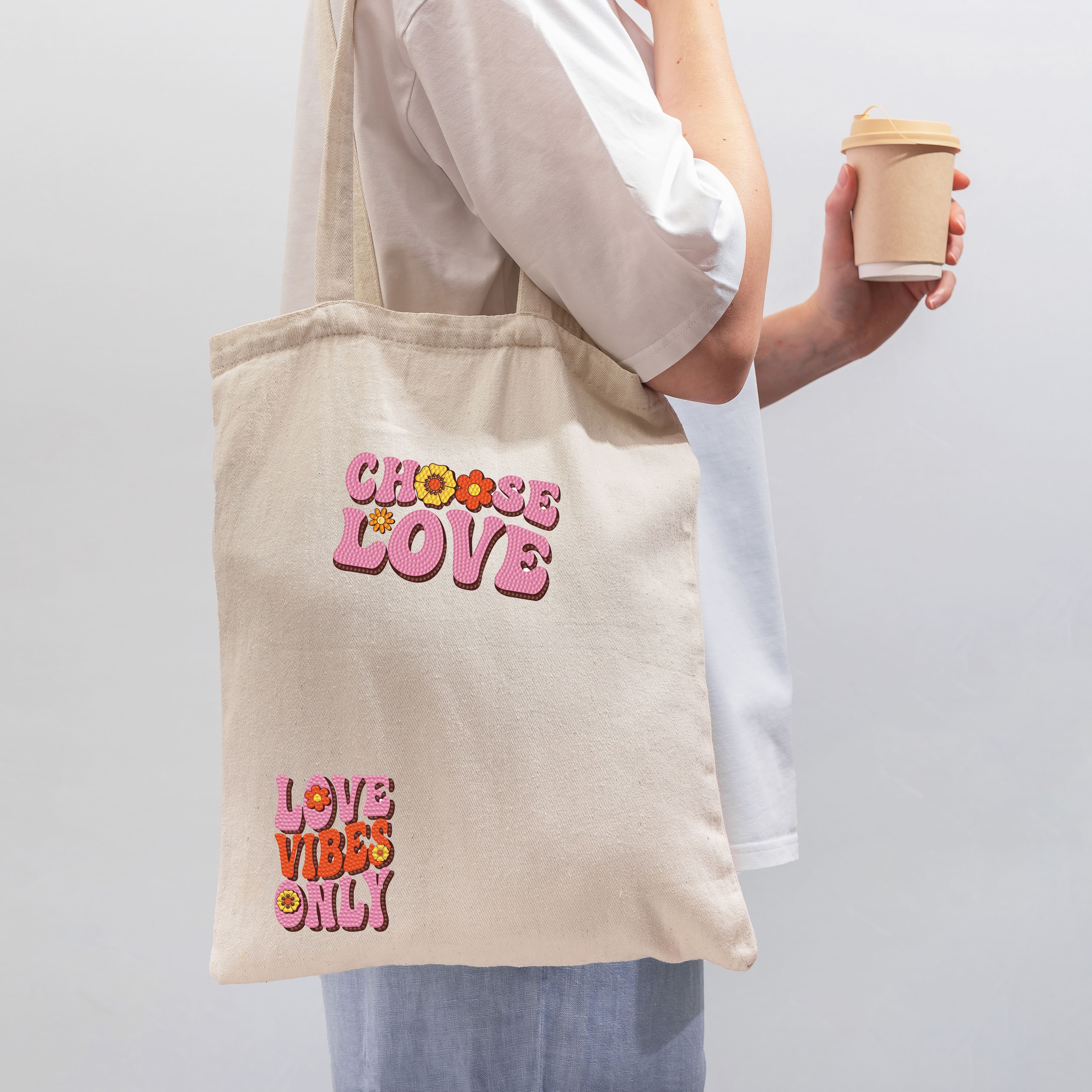 Diamond Dotz® Choose Love Iron-On 'n' Dot Kit