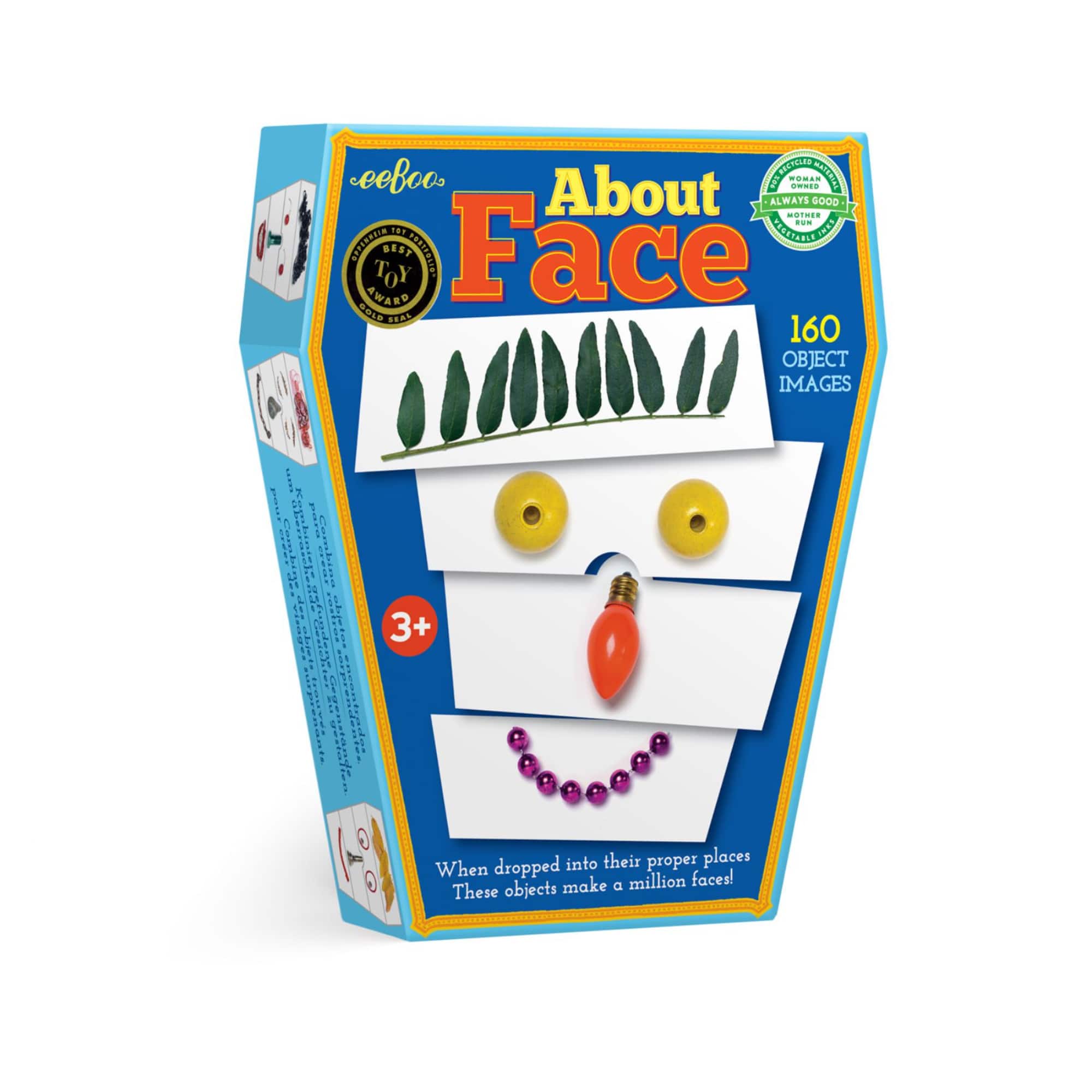 eeBoo About Face Object Cards