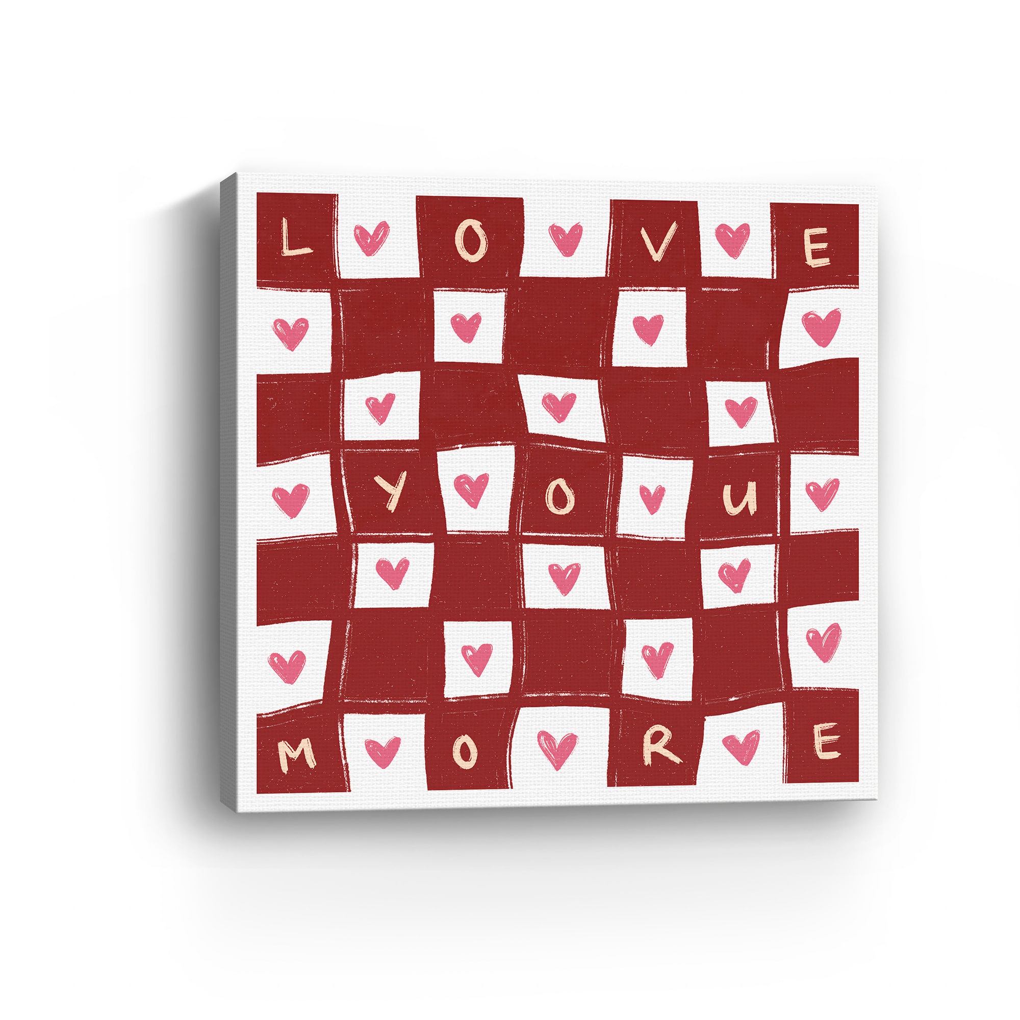 Love U More Canvas Giclée Art