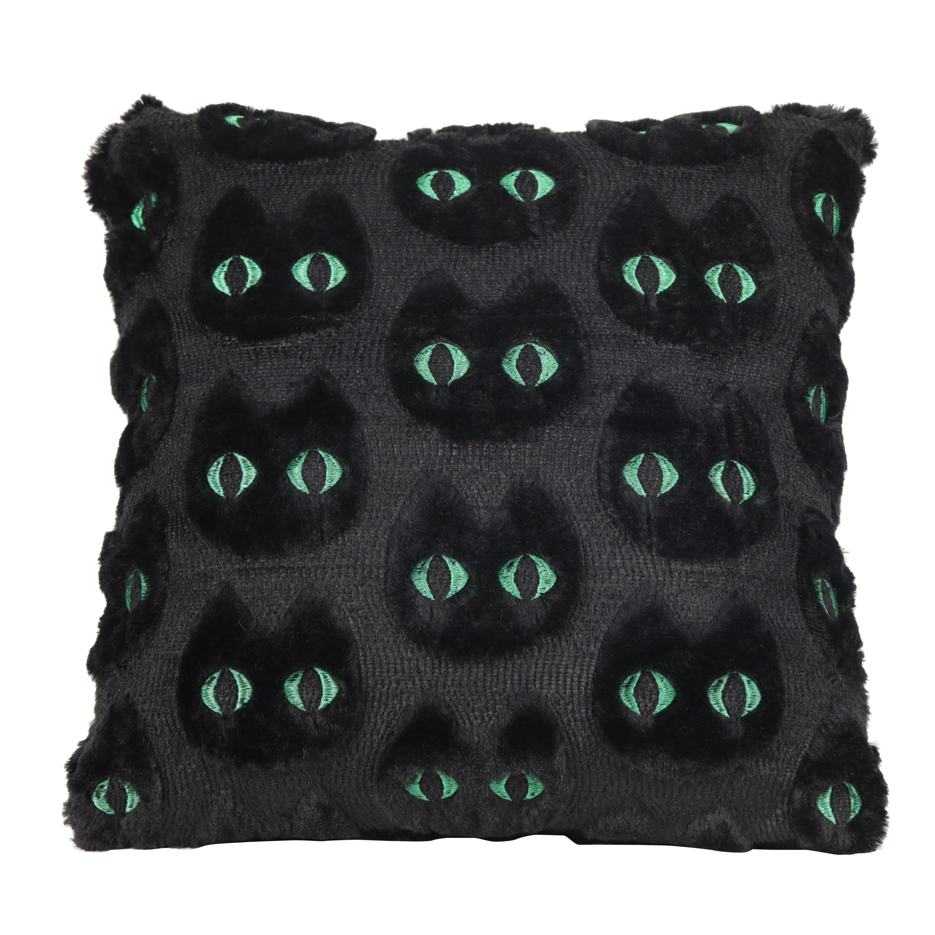 16" Black Cat Pillow by Ashland®
