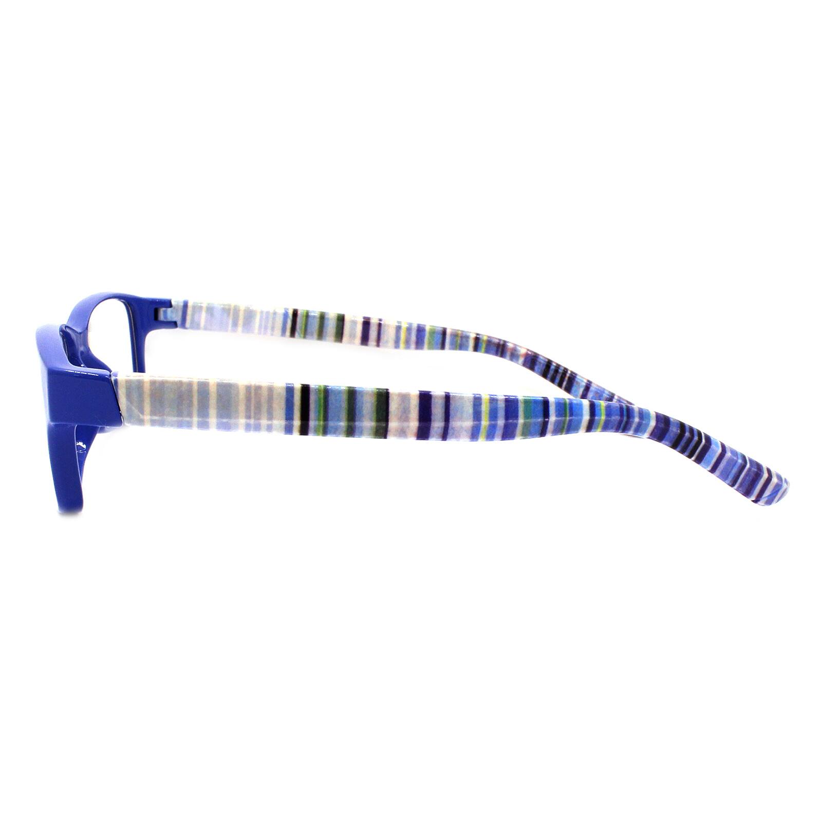Blue Striped Reading Glasses by ArtMinds™