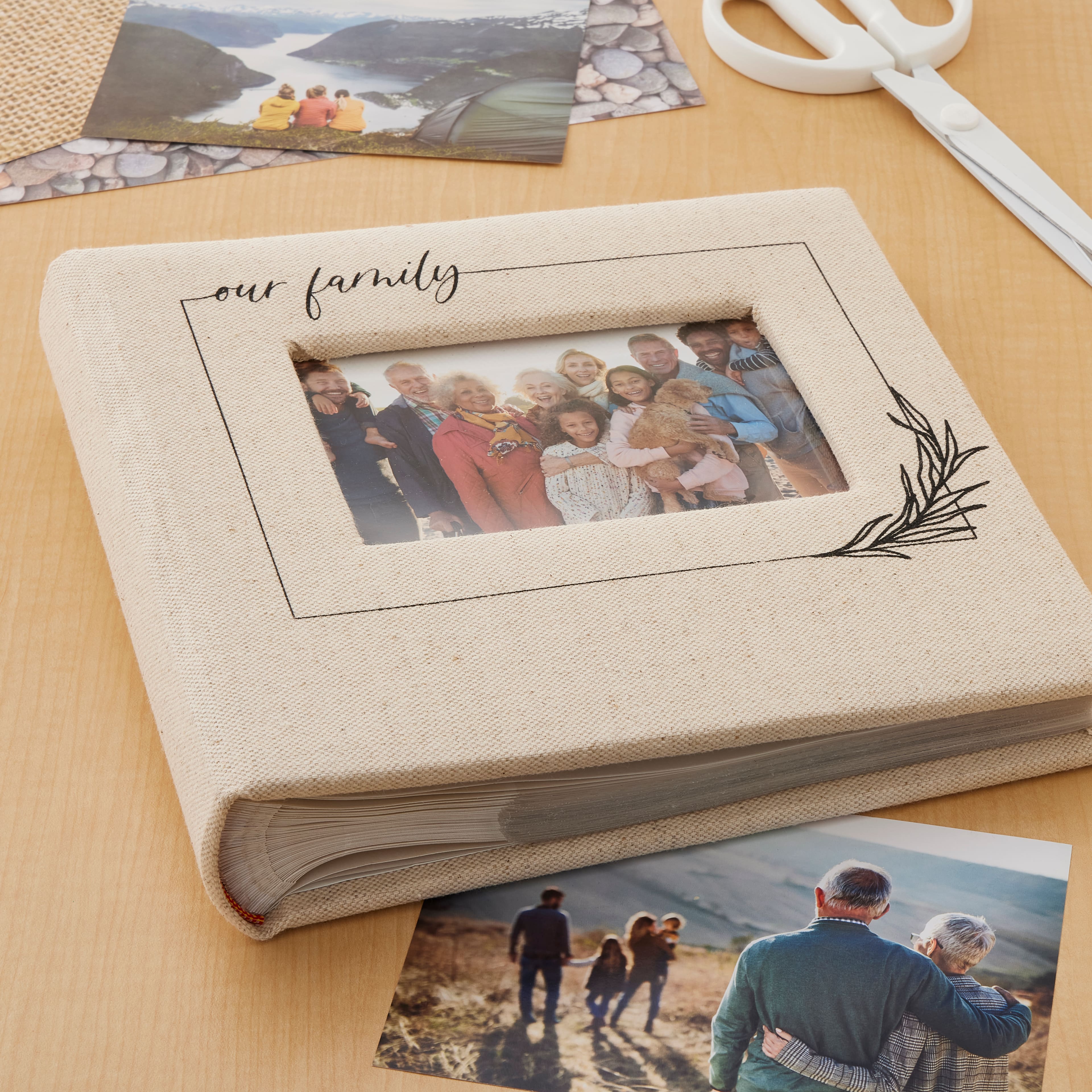 6 Pack: Oat Our Family 2-Up Photo Album by Recollections™