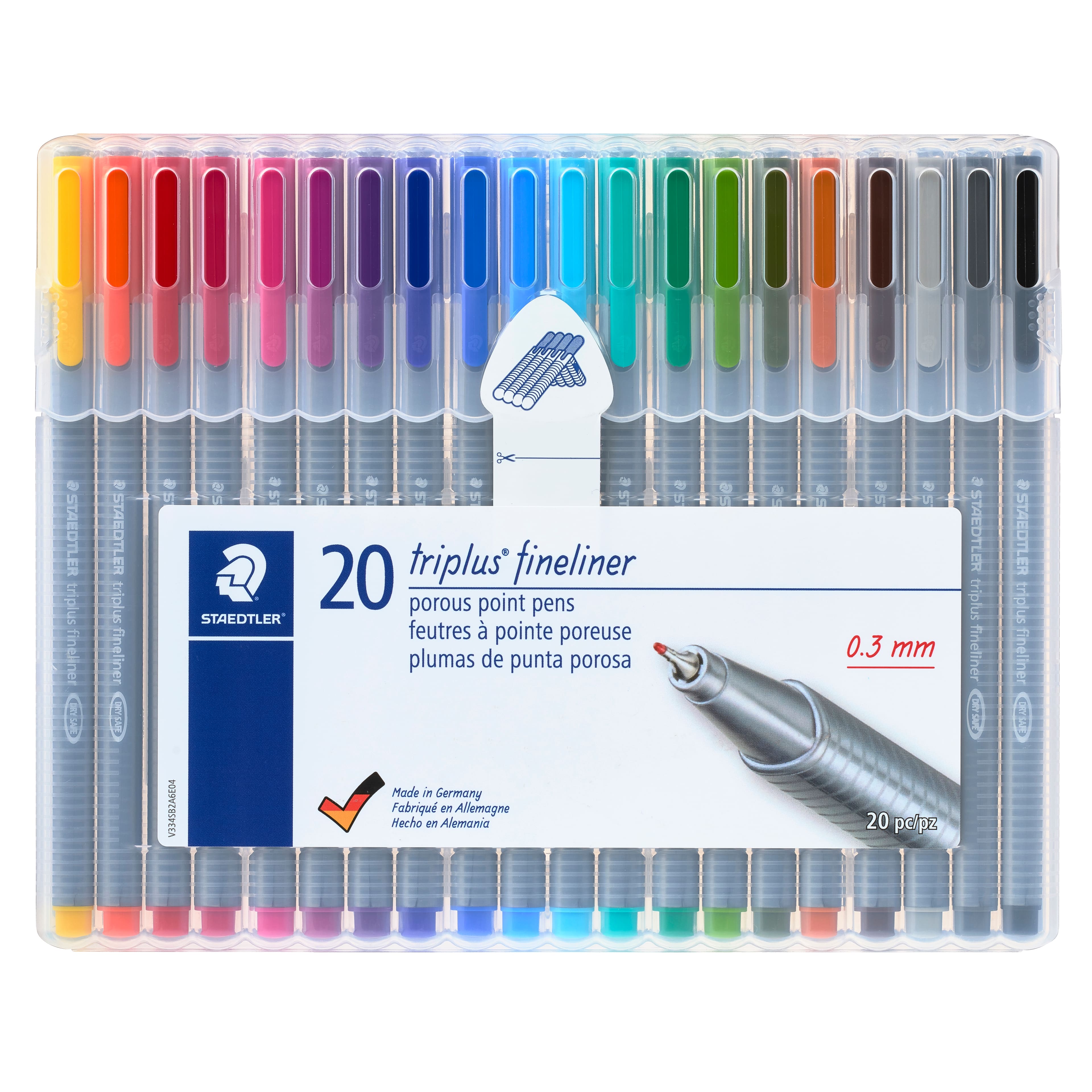 Staedtler® Triplus® Fineliners, 20 Count