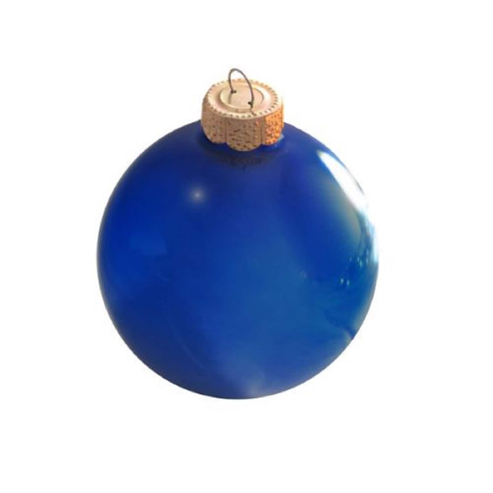 Whitehurst 2 Pack 6" Pearl Glass Ball Christmas Ornaments