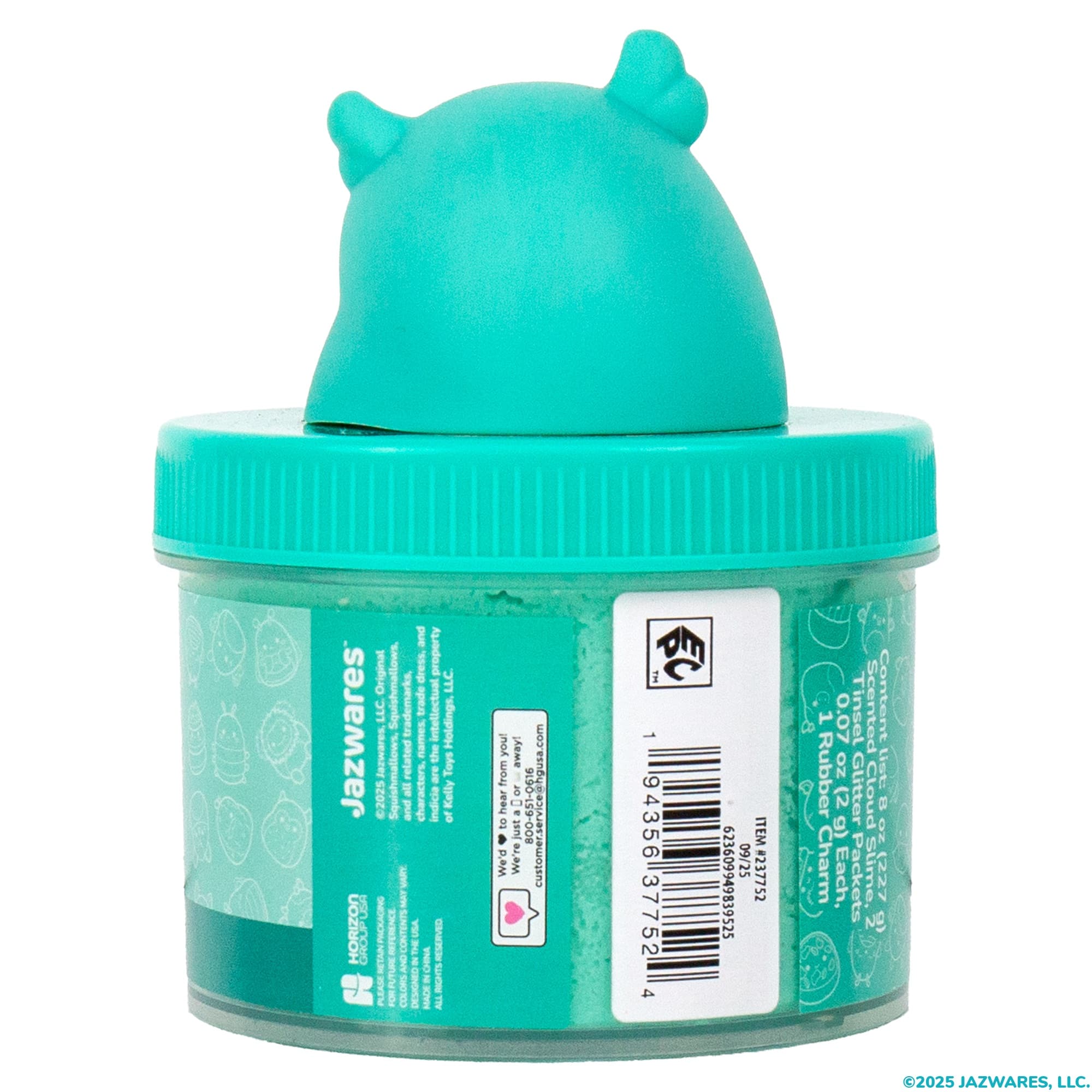 Original Squishmallows™ Winston the Owl Peppermint-Scented Premium Cloud Slime